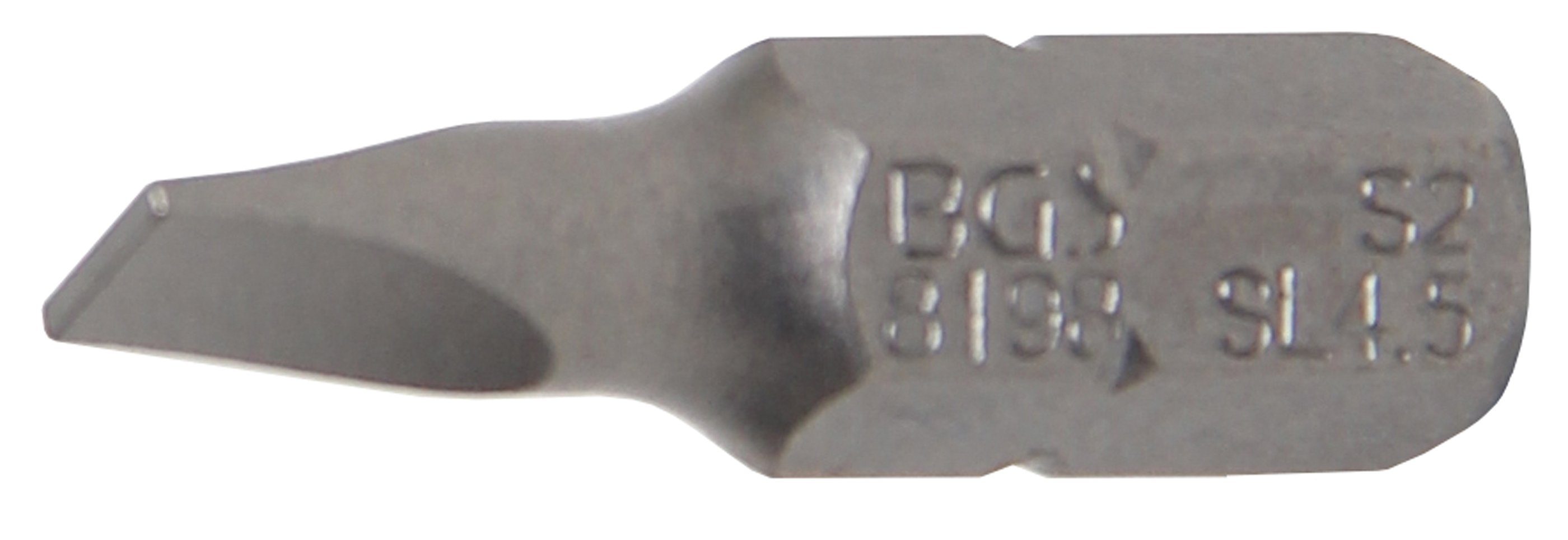 BGS technic BitAntrieb Außensechskant 6,3 mm Schlitz 7 mm 1/4" 