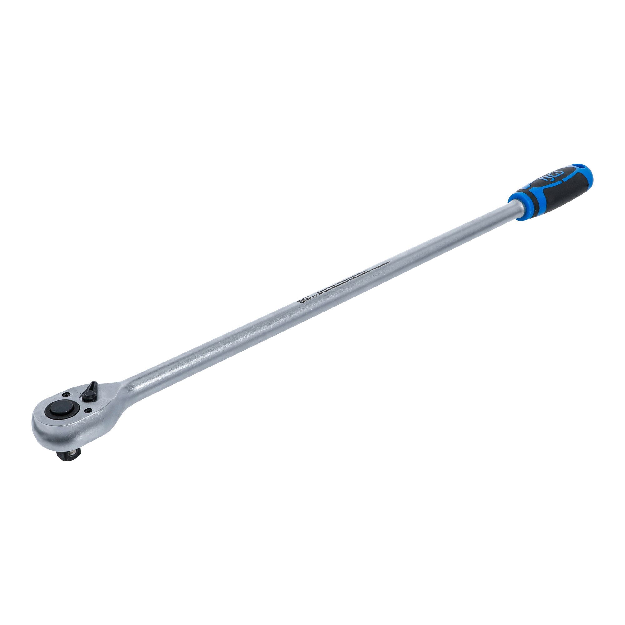 BGS technic Ratsche BGS Umschaltknarre, extra lang, Abtrieb Außenvierkant 12,5 mm (1/2)