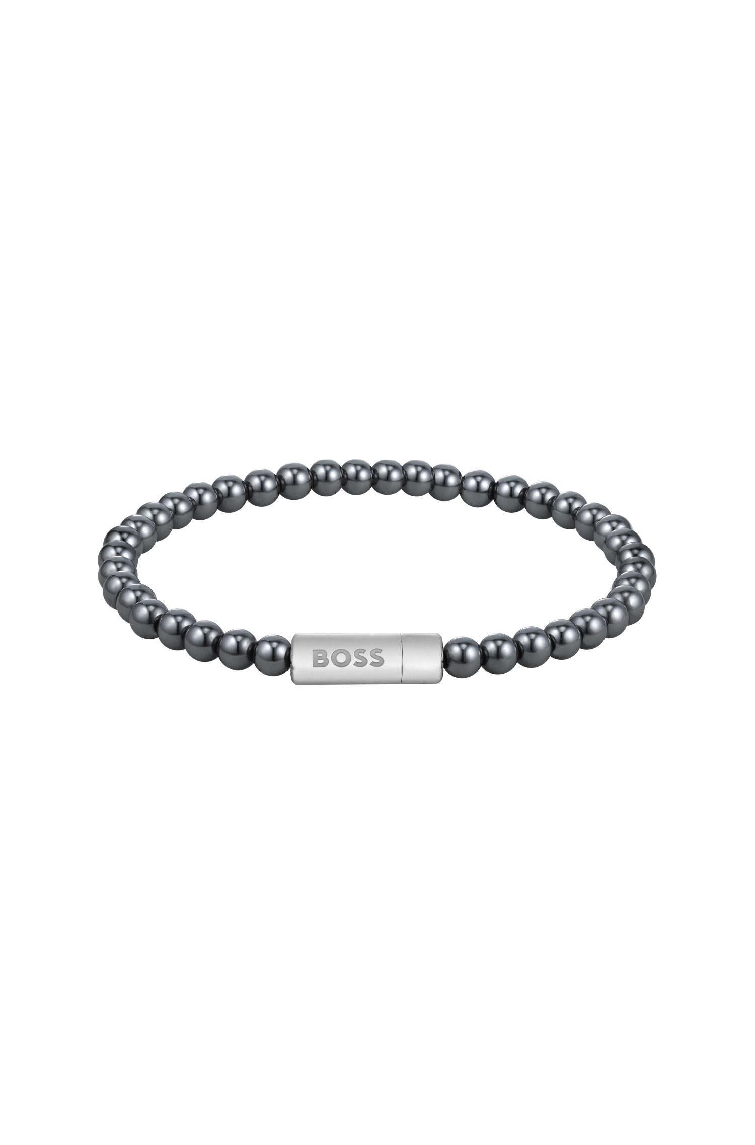 BOSS Armband SPHERE BEADS, mit Onyx oder Hämatit