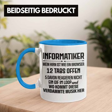 Trendation Tasse Trendation - Informatiker Tasse Geschenk Programmierer Gadget Lustig Geschenkidee Männer Zubehör Informatiklehrer IT Programmierer