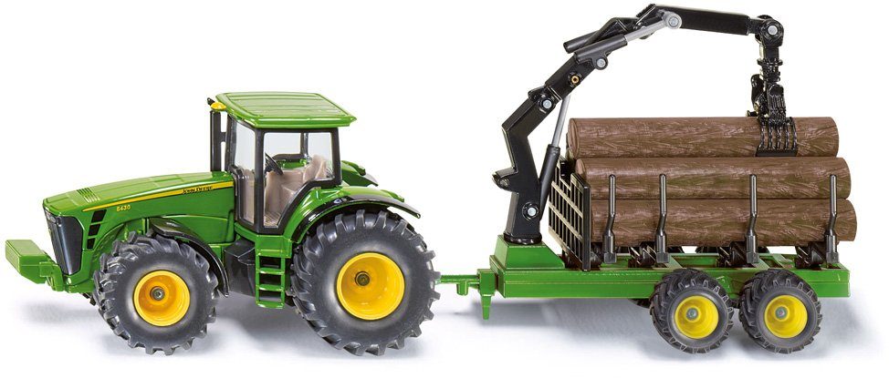 Farmer, Deere SIKU (1954) John Forstanhänger 8430 Spielzeug-Traktor Siku mit