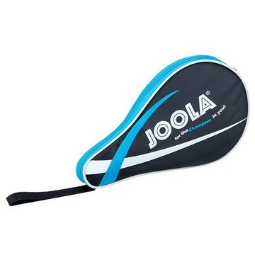 Joola Tischtennisschläger Team School + Pocket blau + 3 Bälle, Tischtennis Schläger Set Tischtennisset Table Tennis Bat Racket