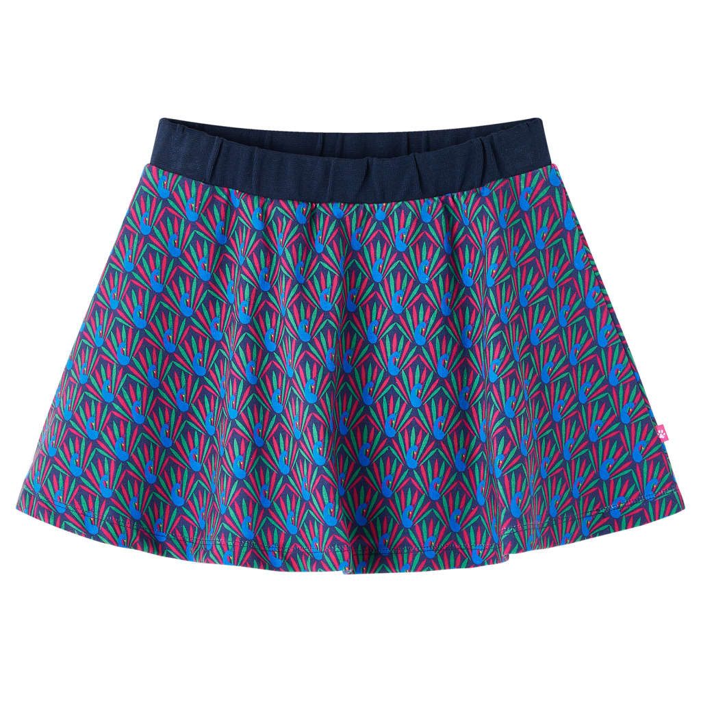 Skaterrock Kinderrock Marineblau 116
