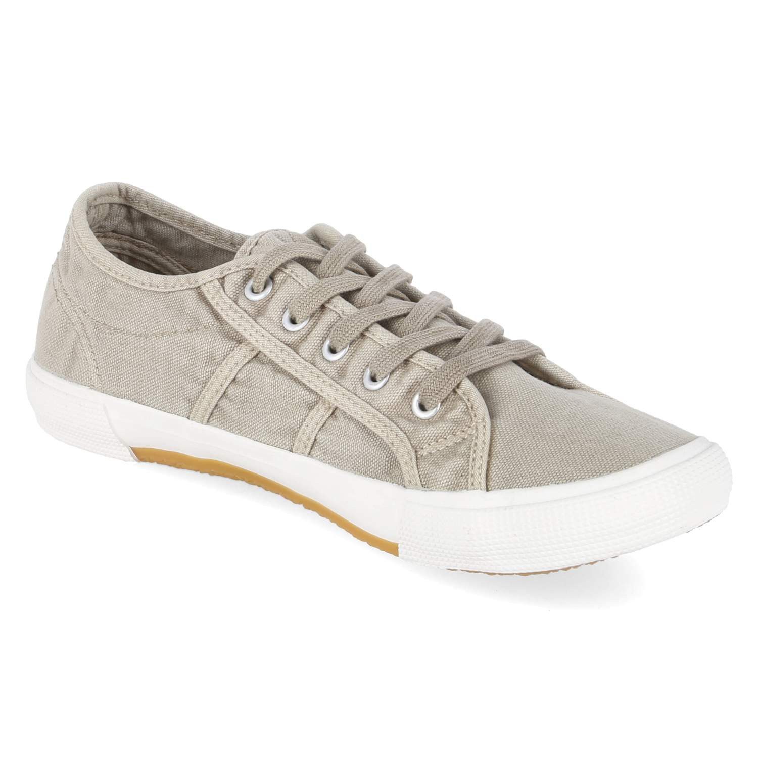Bullboxer Bullboxer Sneaker Low 7VR1790101 3400 Herren Textil beige Sneaker – Bild 5 von 5