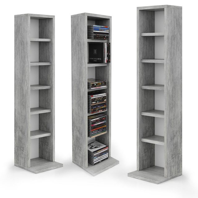 Vicco Wandregal “Hängeregal Bücherregal Einfach Beton”