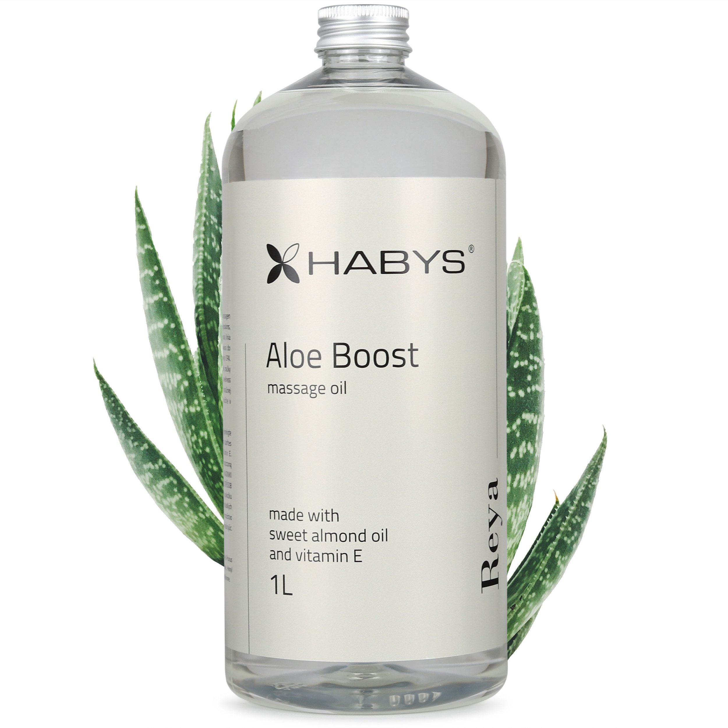 Habys Massageöl REYA Aloe Boost Öl Erfrischende Aloe - Note 1L