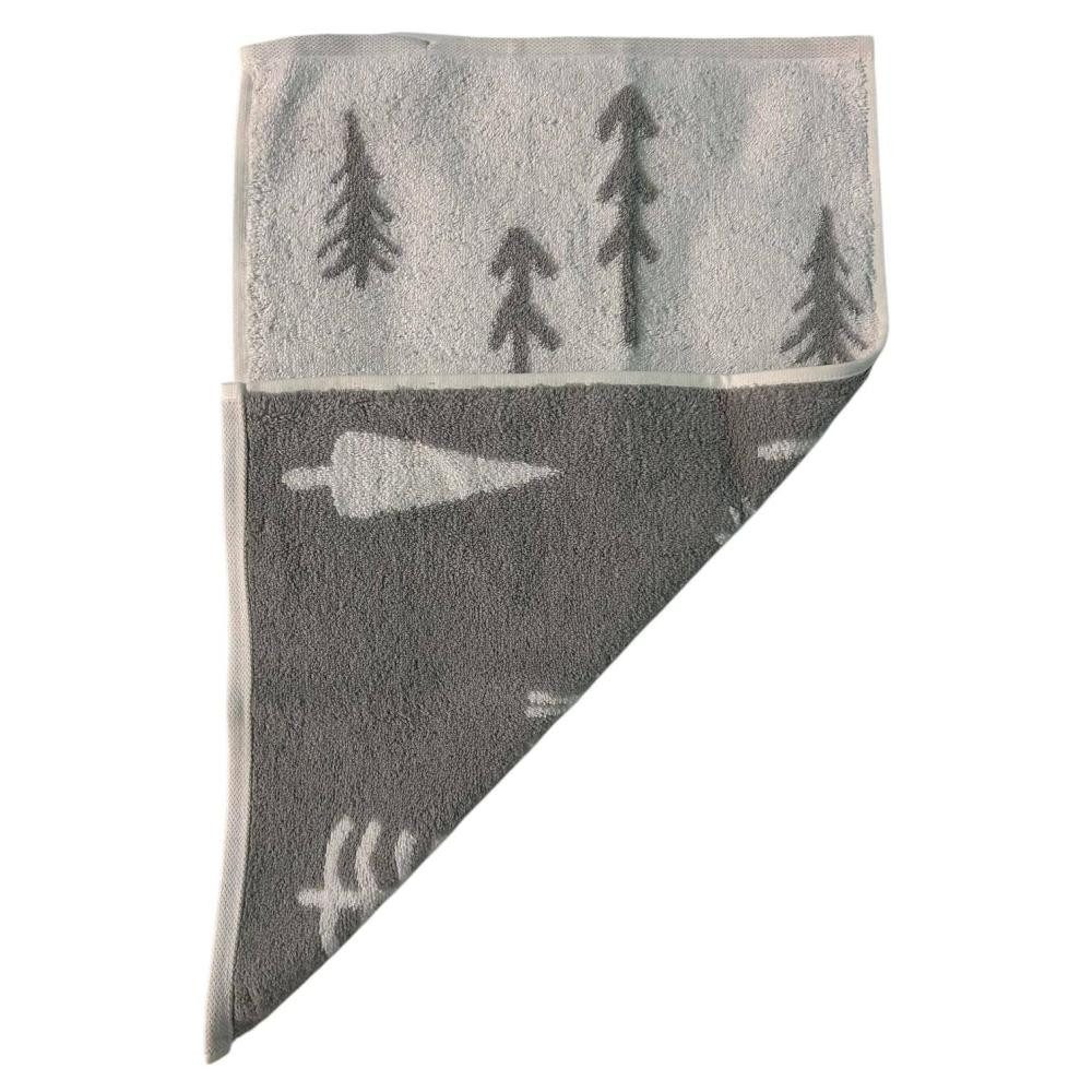 Cawö Home Gästehandtuch WINTER EDITION Tannen 6273, Baumwolle günstig online kaufen