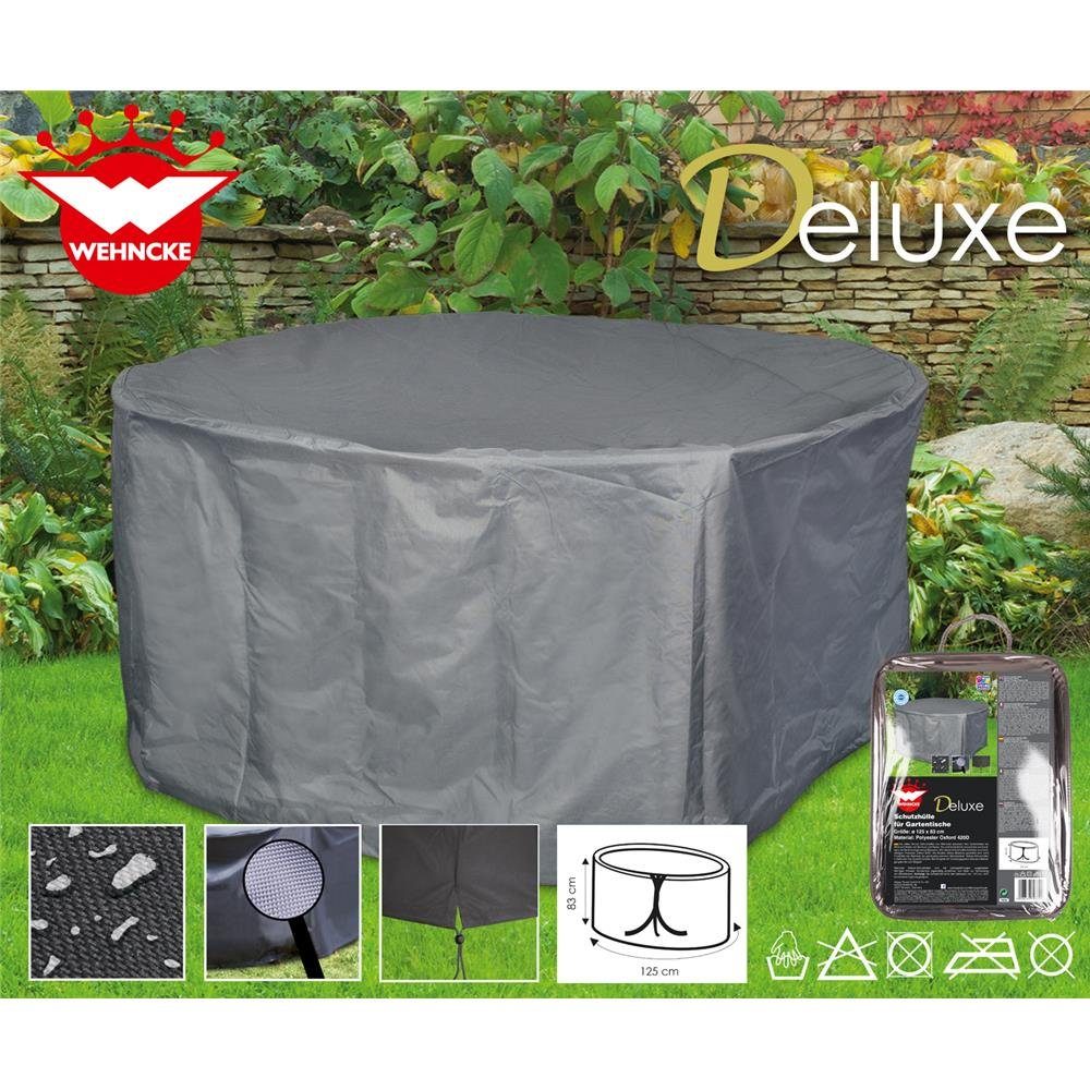 Happy People Gartenmöbel-Schutzhülle Schutzhülle für Gartentisch Grau günstig online kaufen