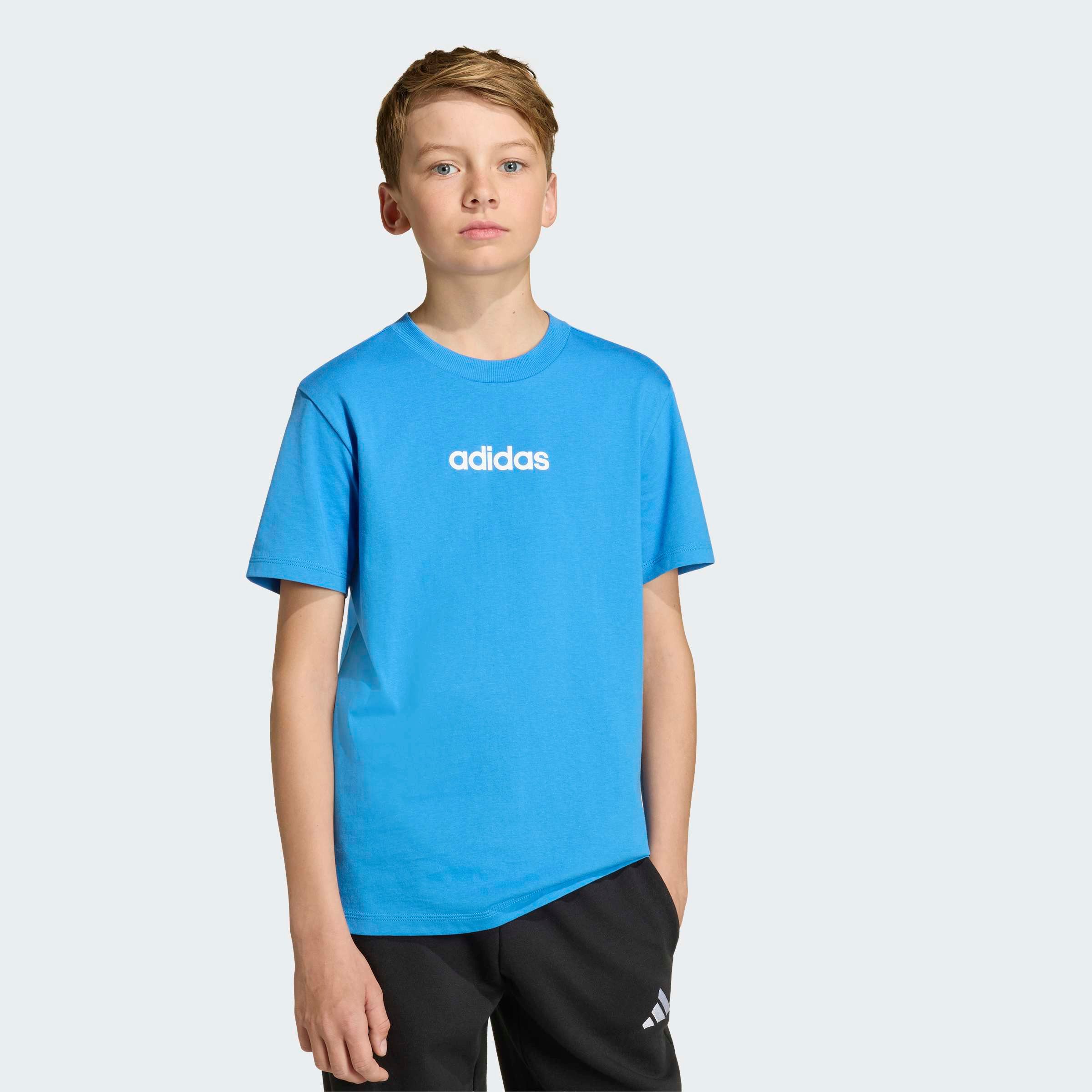 adidas Sportswear T-Shirt ESSENTIALS KIDS für Kinder, mit Rundhalsausschnitt, ohne Verschluss, aus Baumwolle