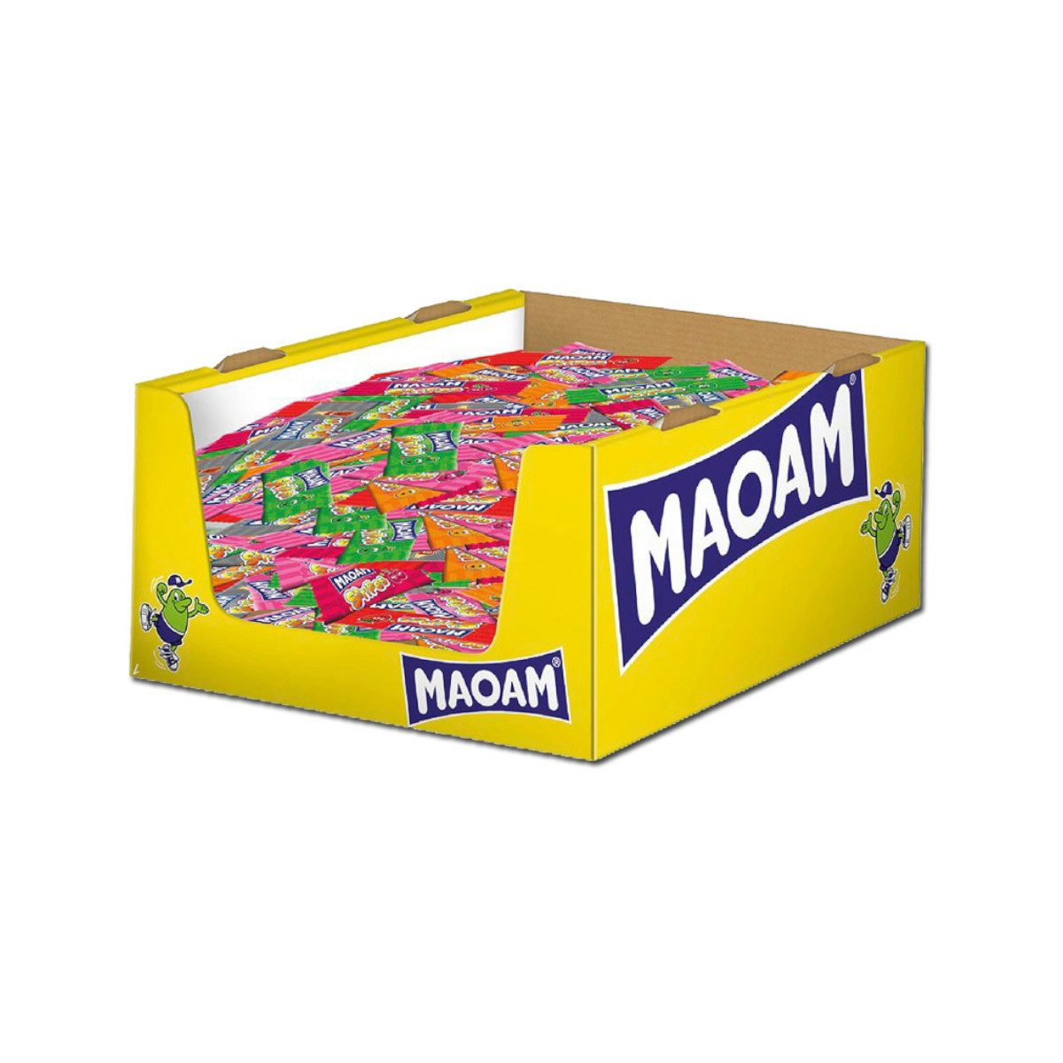 HARIBO Süßigkeit, Haribo Maoam Stripes Kaubonbon teilweise mit Cola Wurfware Beutel 7kg