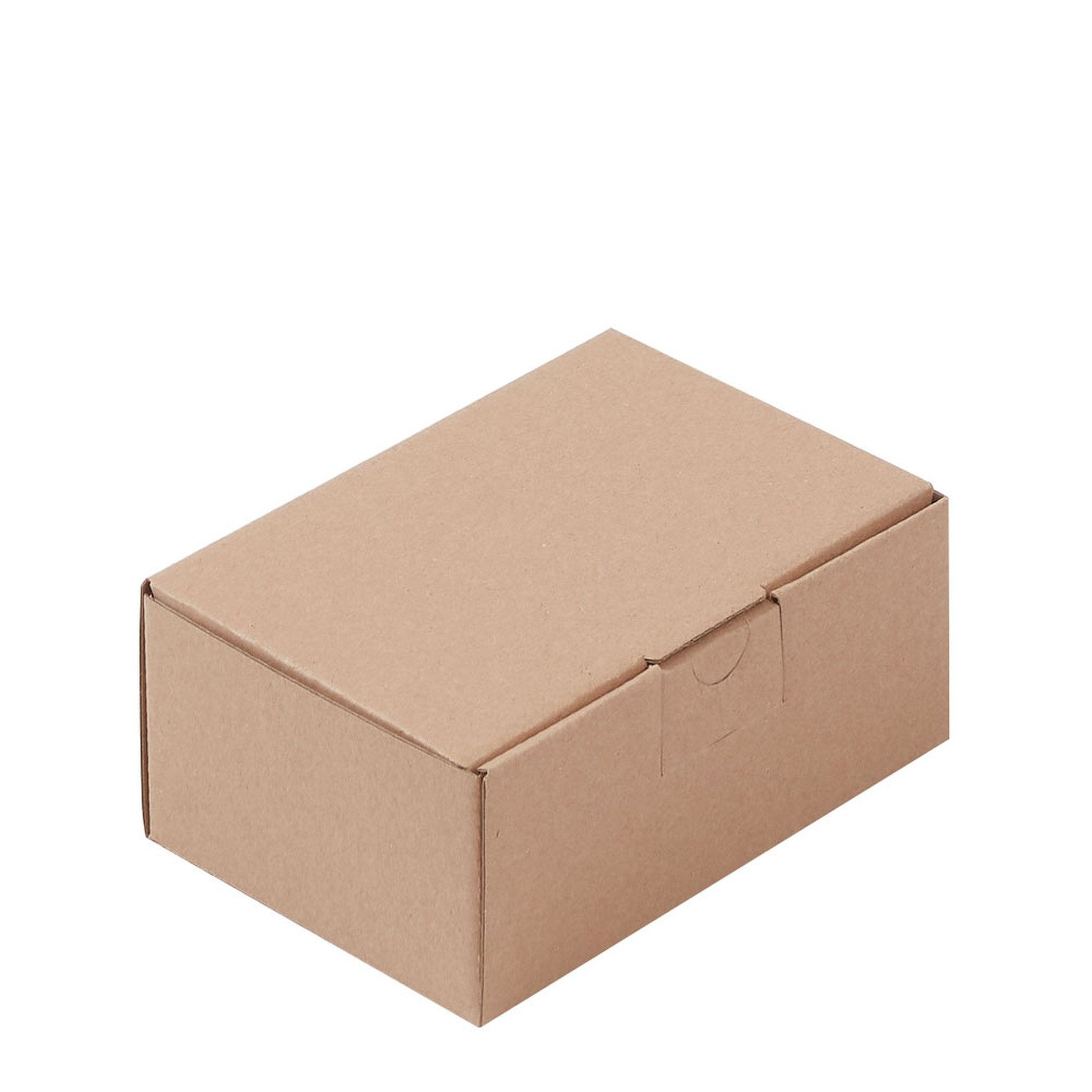 BB-Verpackungen Versandkarton Faltkarton, 1-wellig, 160 mm x 114 mm x 60 mm, 100 Stück