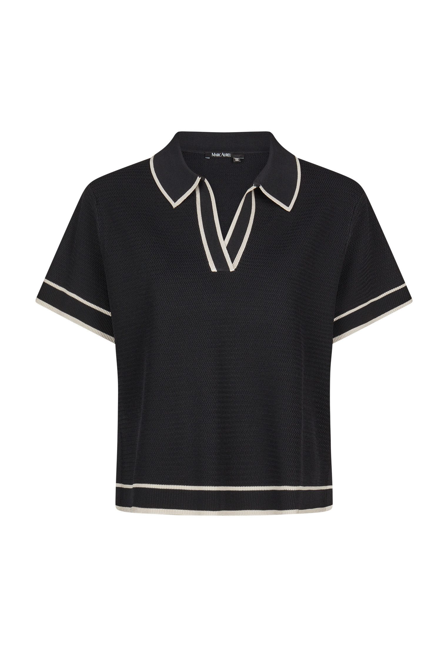 MARC AUREL Kurzarmpullover