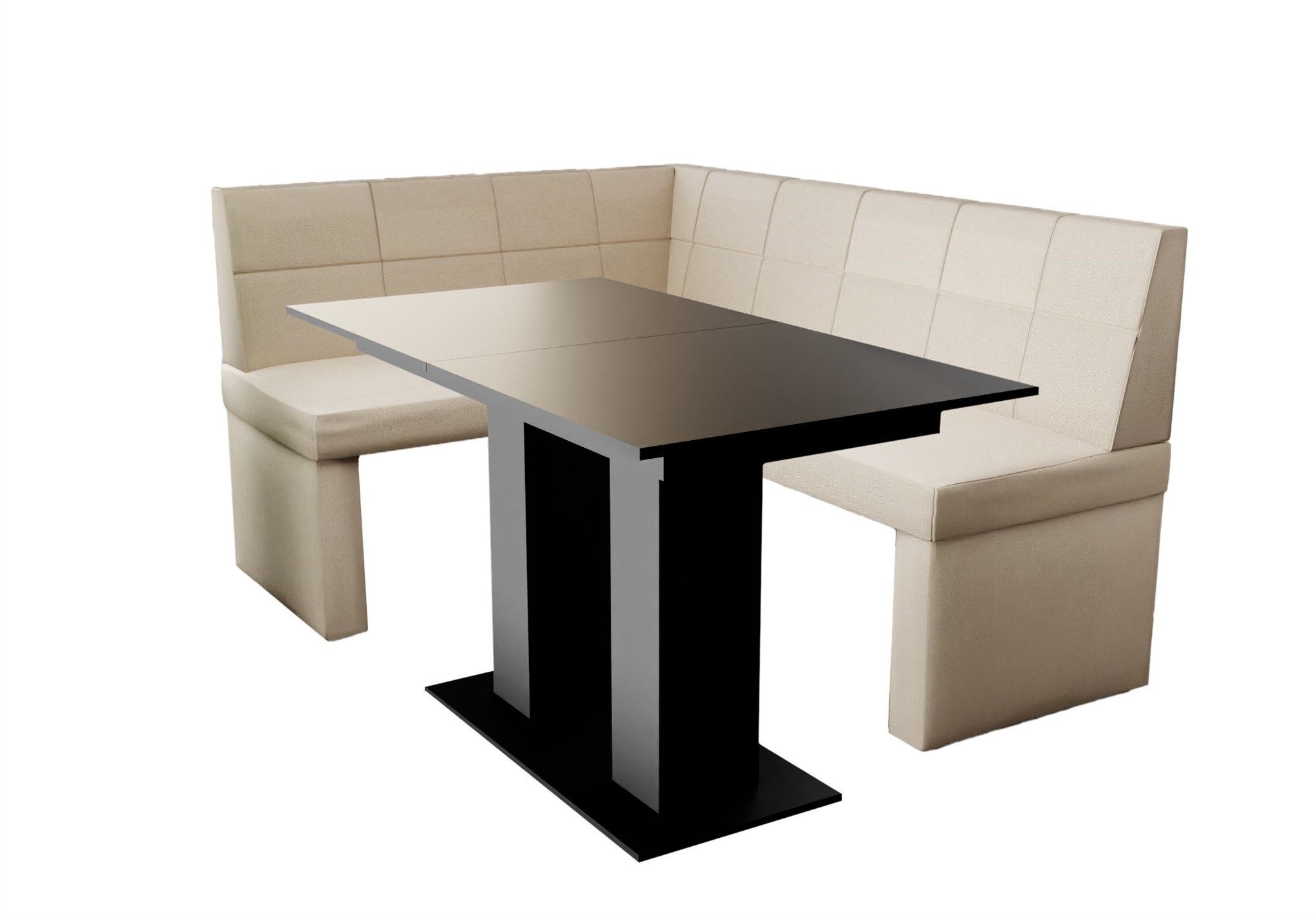 Fun Möbel Eckbankgruppe Eckbankgruppe „BLAKE“ Größe 168x128cm mit Tisch Sch günstig online kaufen