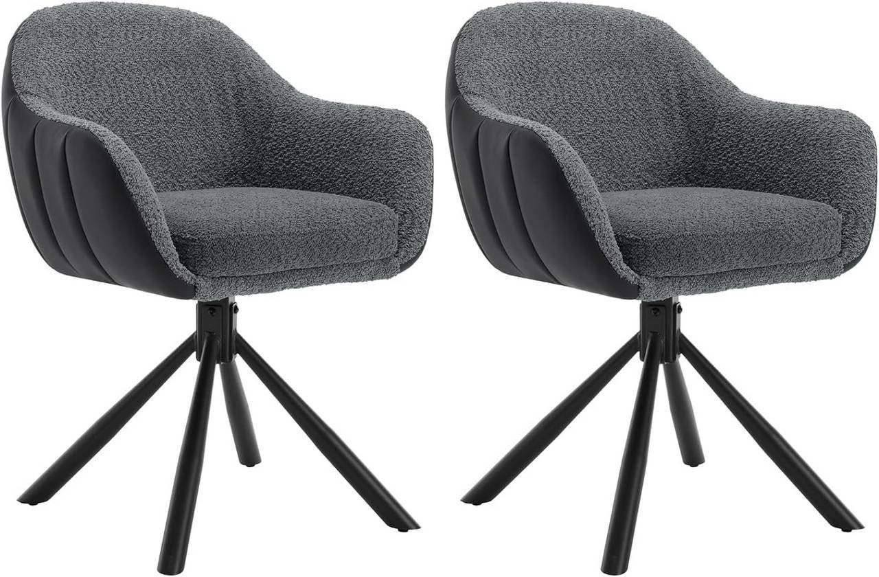 Woltu 4-Fußstuhl (2 St), Esszimmerstühle drehbar günstig online kaufen