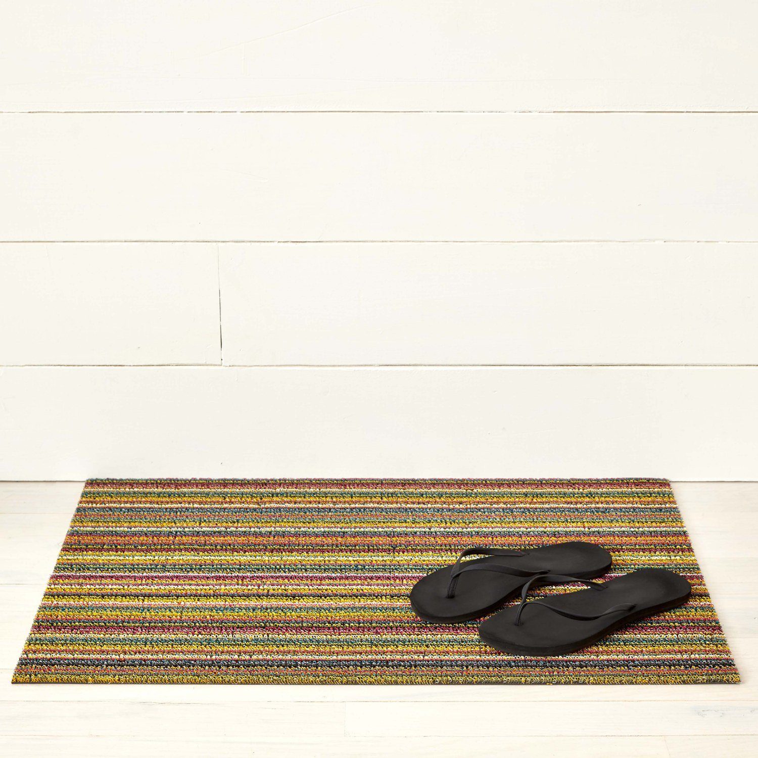 Chilewich Fußmatte Skinny Stripe Bright Multi 46 x 71 cm, rechteckig