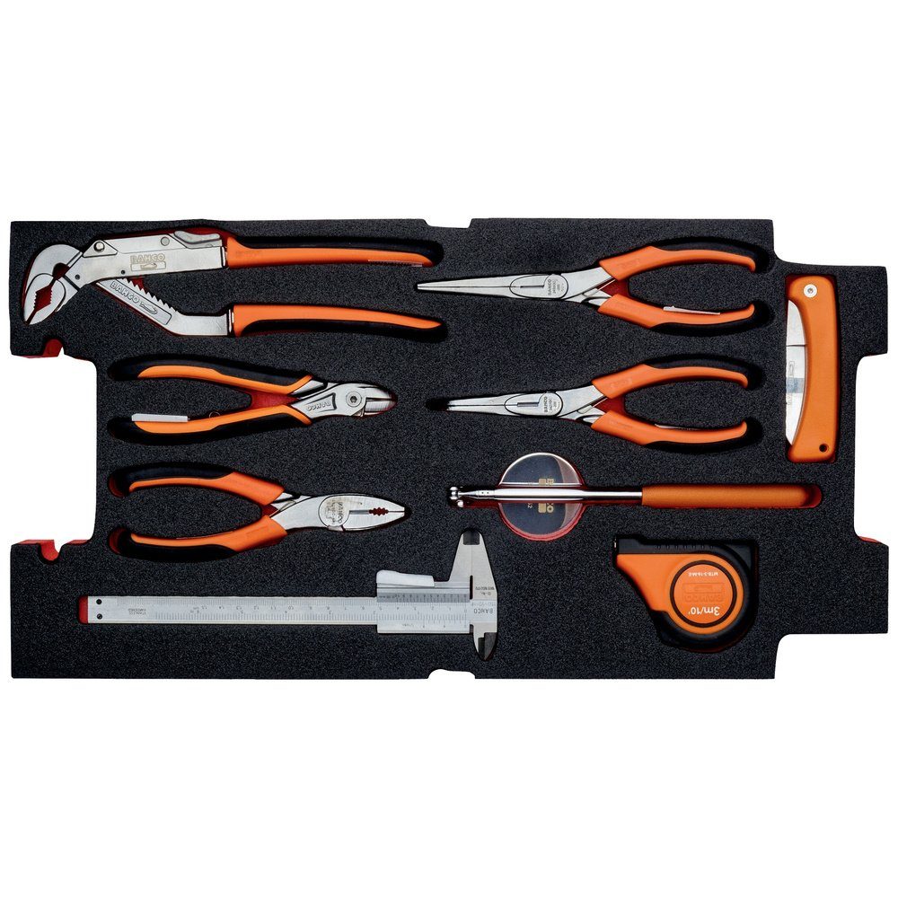 BAHCO Werkzeugkoffer Bahco 4750RCHDW01FF3 Luftfahrtmechaniker, Elektriker, Handwerker, Hei