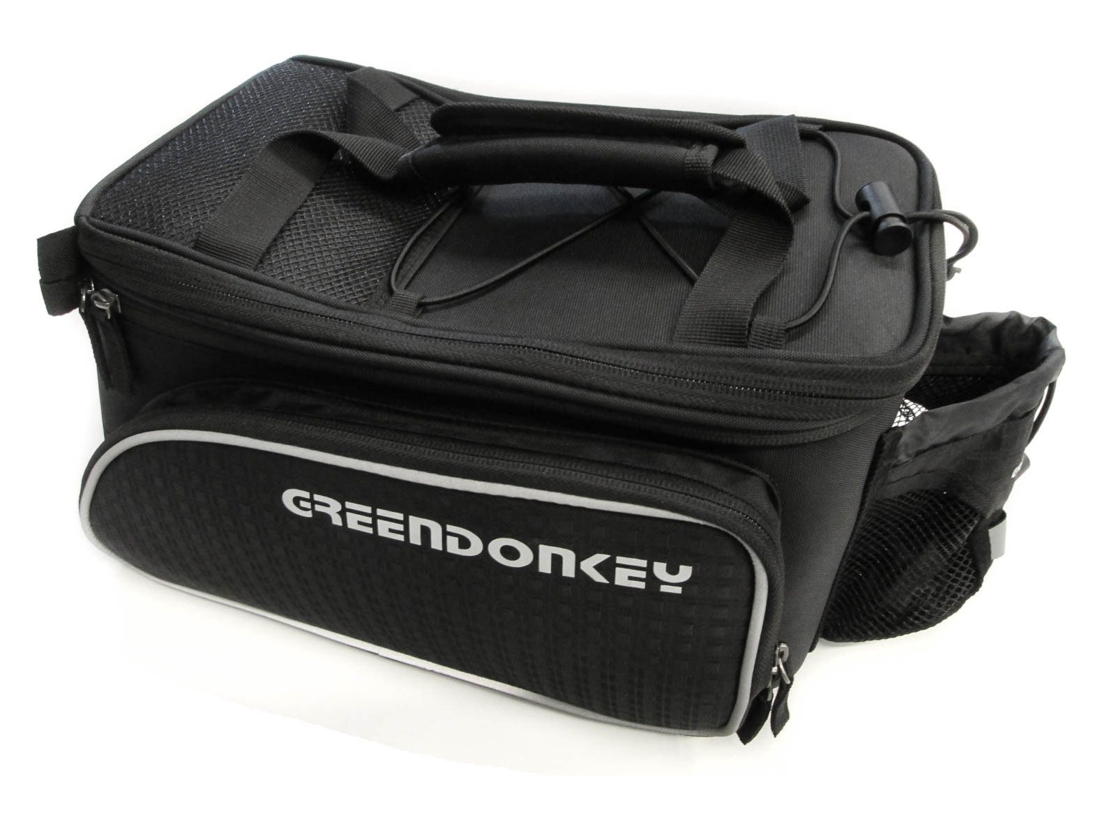 Fahrradtasche Greendonkey Gepäckträgertasche Gustav2 Klettverschluss