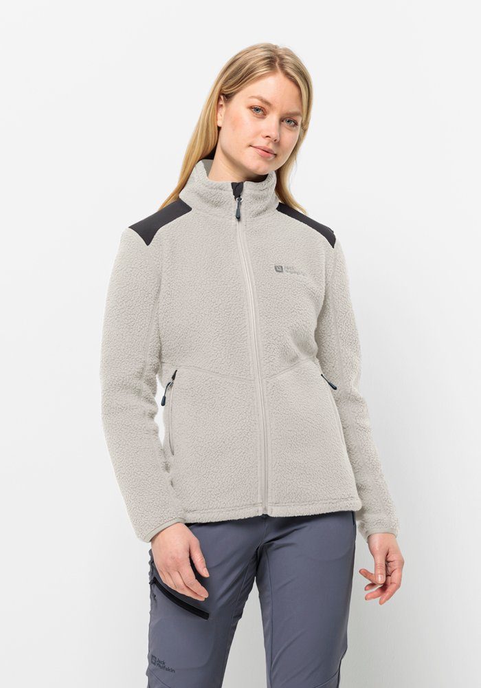 KAMMWEG Wolfskin Jack Fleecejacke dove FZ W PILE