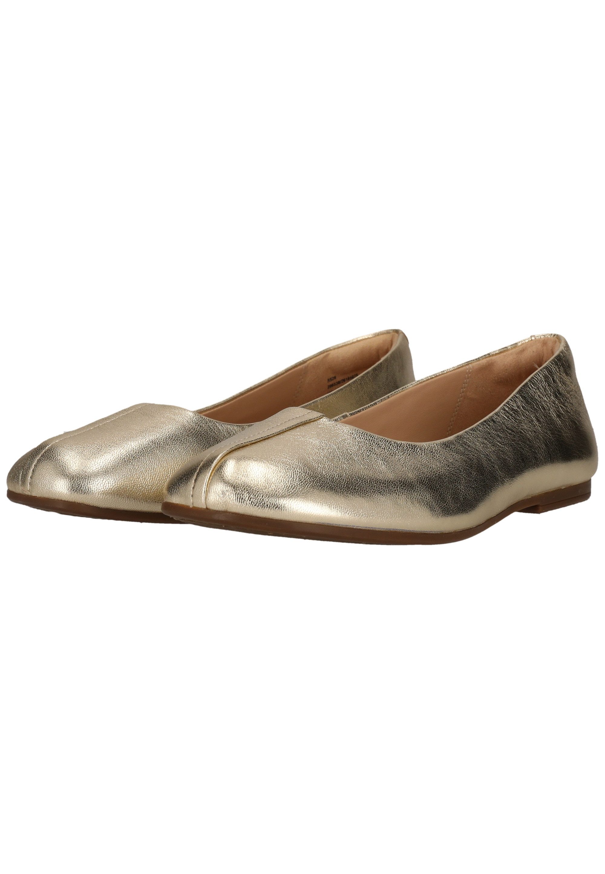 Clarks Livia Ballerina mit dezenten Nahtdetails