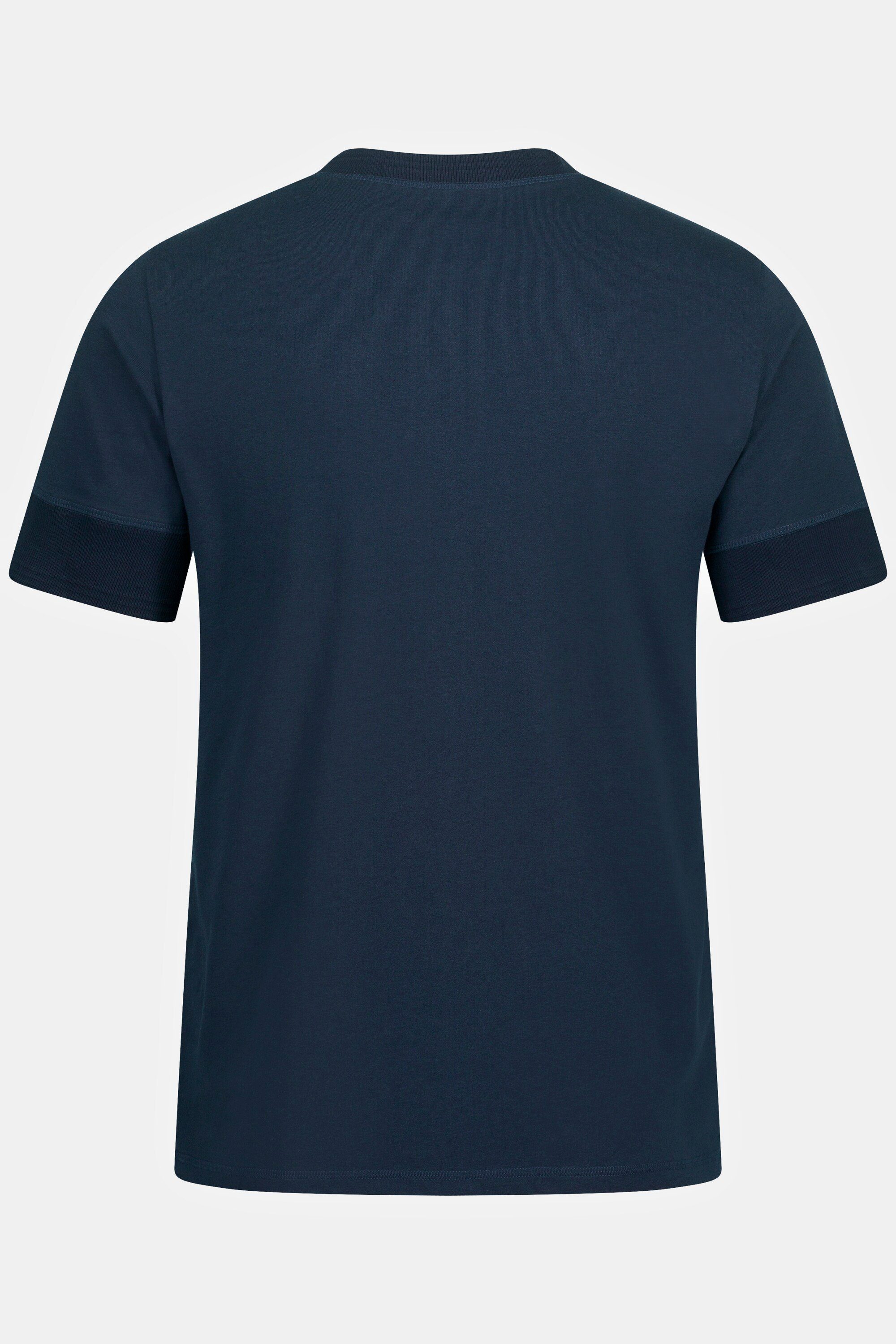 T-Shirt JP1880 Henley T-Shirt extra weich Halbarm