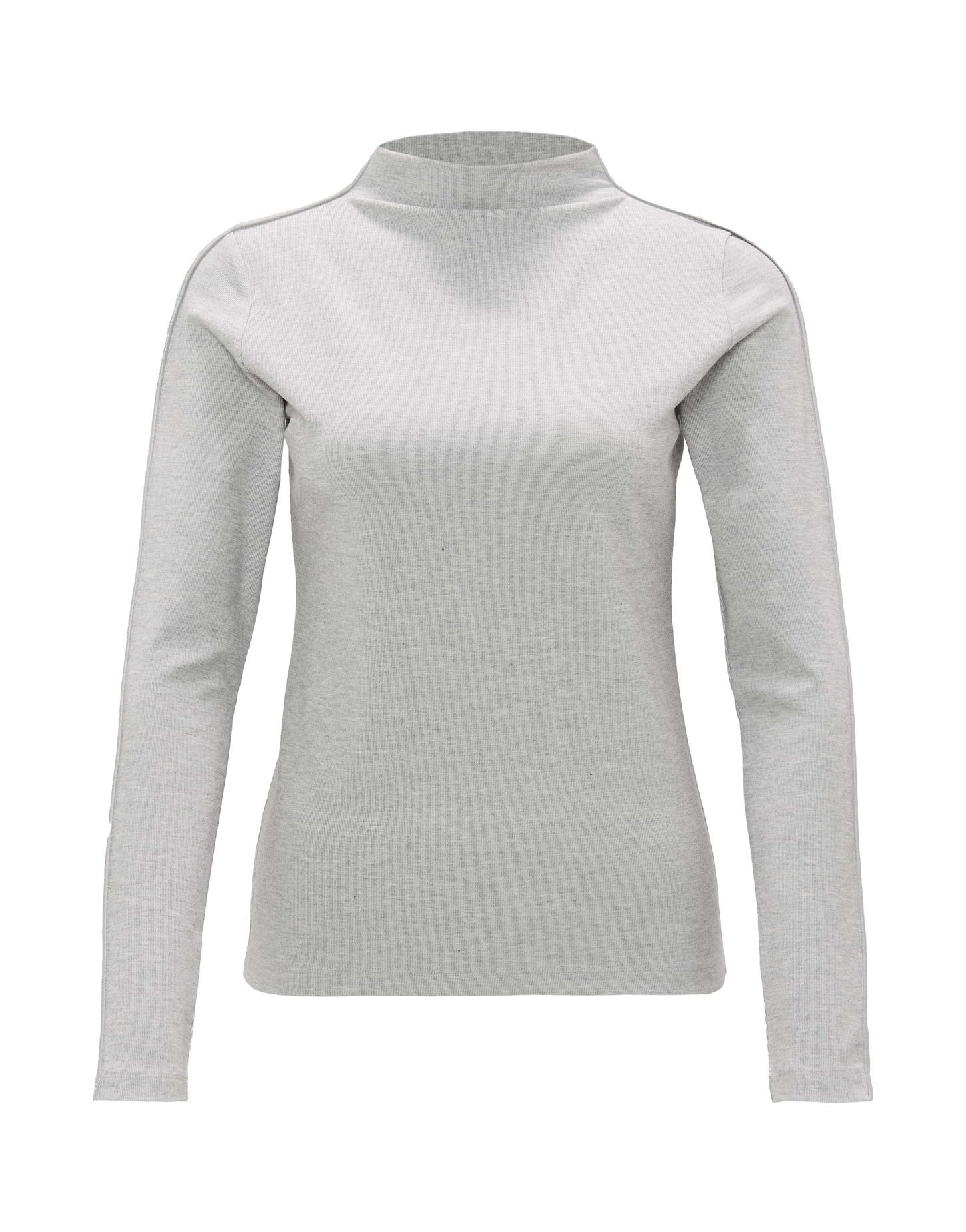 OPUS Langarmshirt Longsleeve SALIMAS Slim aus feinem Ripp-Jersey günstig online kaufen