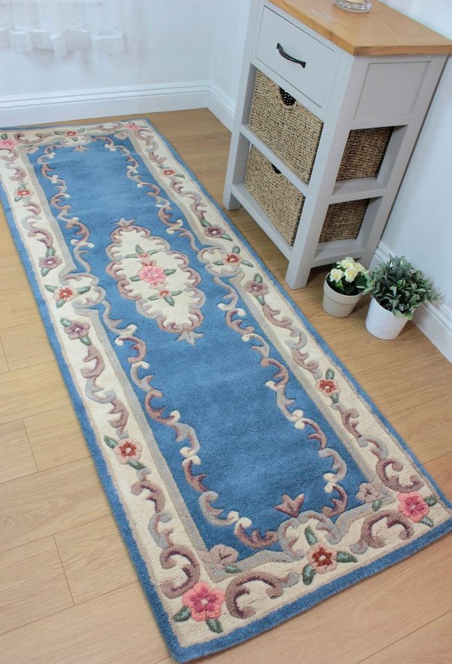 Läufer Aubusson, FLAIR RUGS, rechteckig, Höhe: 10 mm