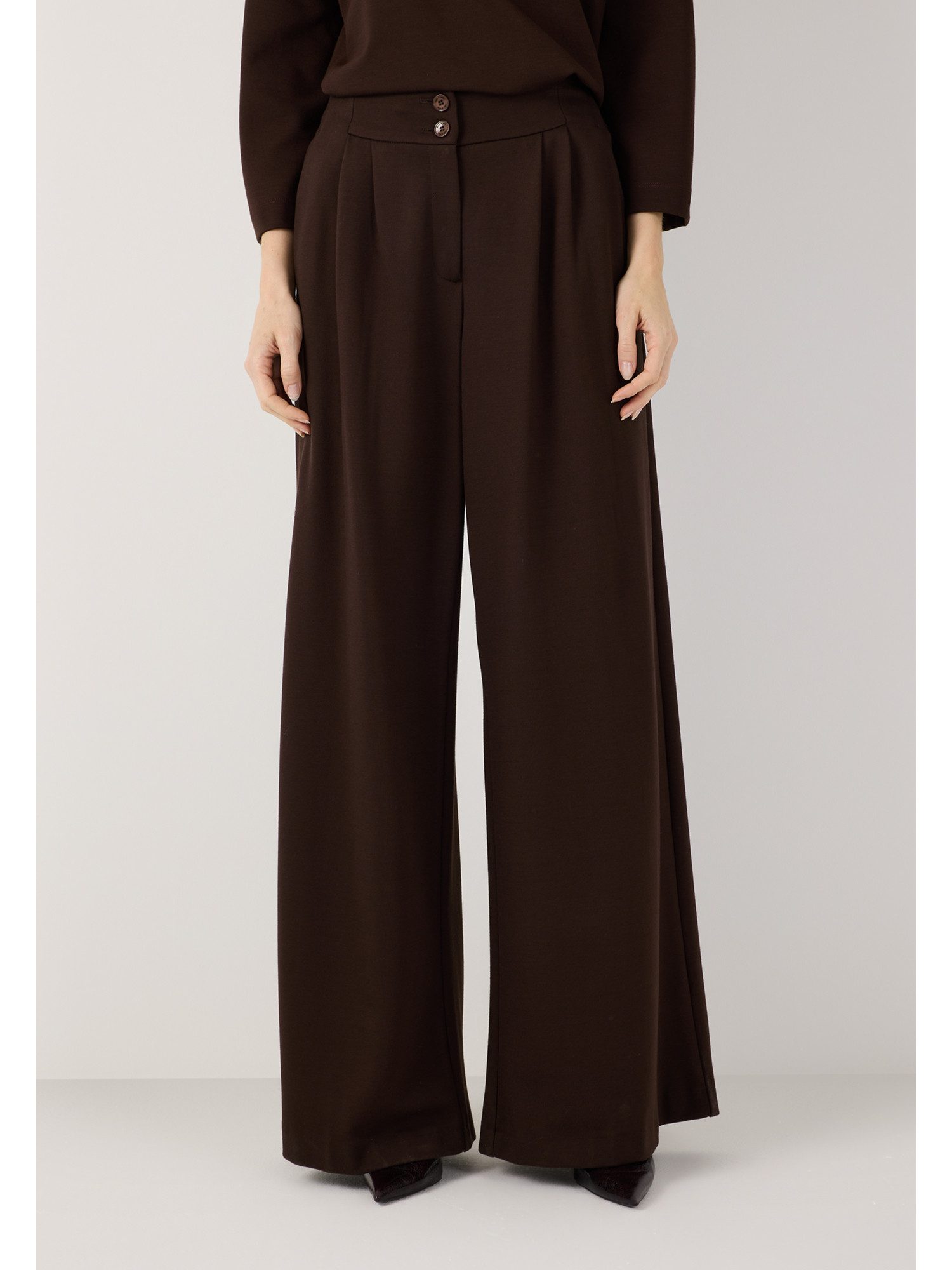 MORE&MORE Stoffhose extraweite Jerseyhose