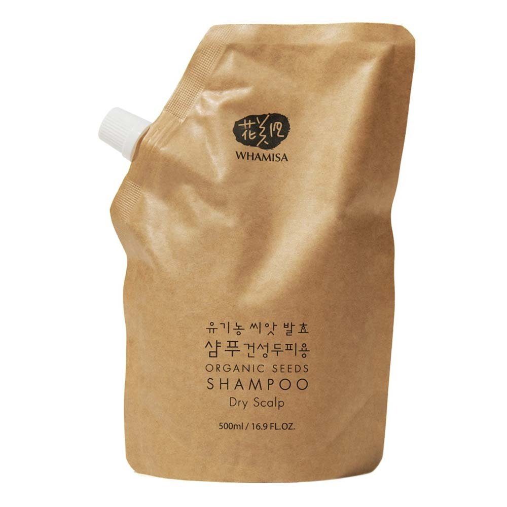 Haarshampoo Shampoo Dry - Nachfüllpack 500ml Scalp Whamisa Seeds Organic