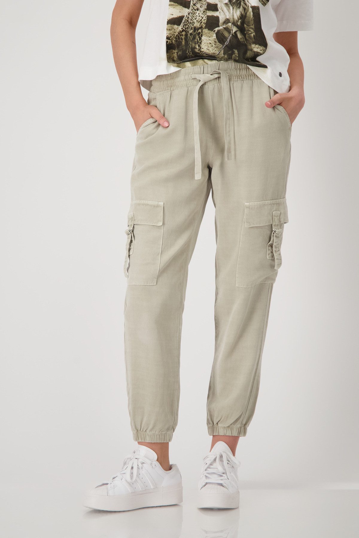 Monari Cargohose Hose Cargo Lyocellmix72cm Mit günstig online kaufen