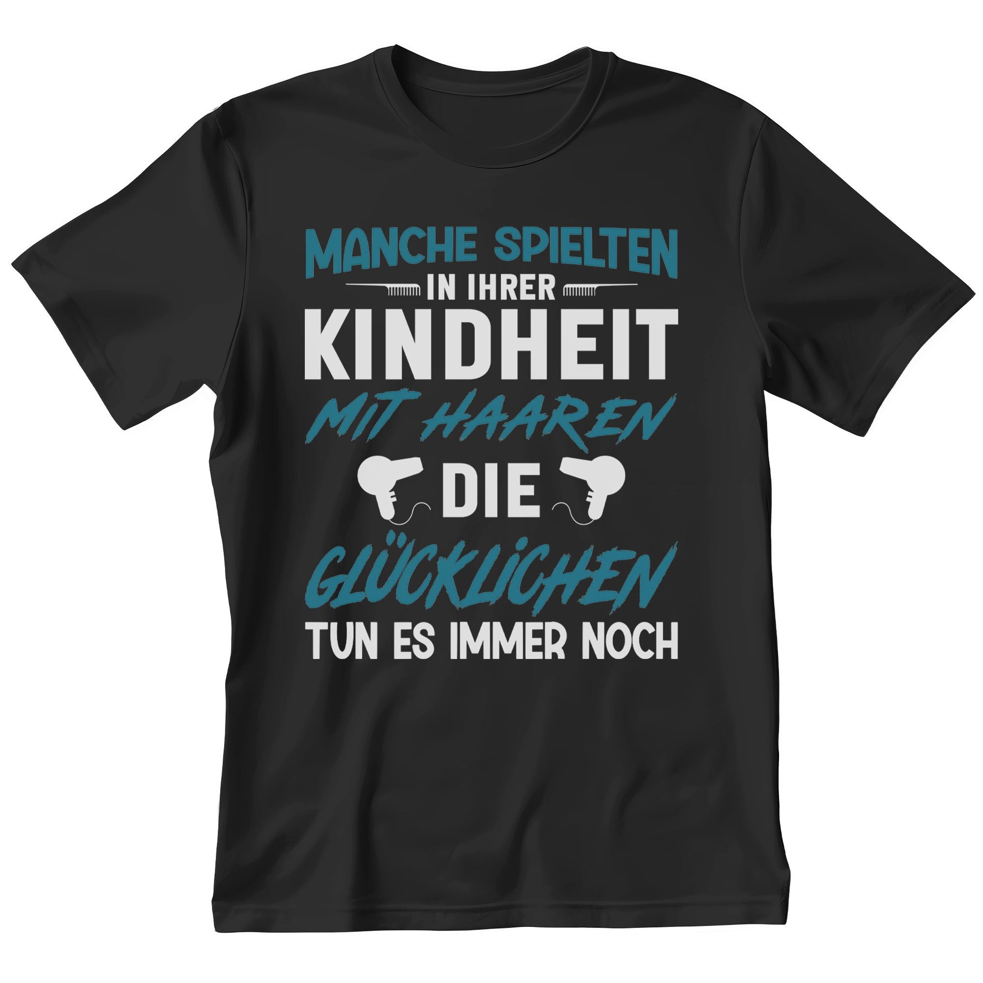 T-Shirt Friseur Geschenk Männer Spruch Beruf Ausbildung Abschluss