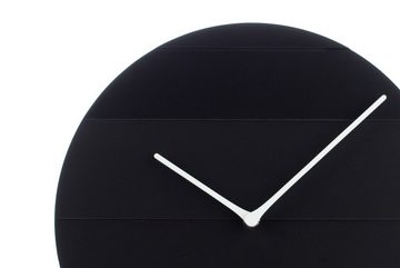 ONZENO Wanduhr THE ESSENTIAL. 29x29x0.7 cm (handgefertigte Design-Uhr)