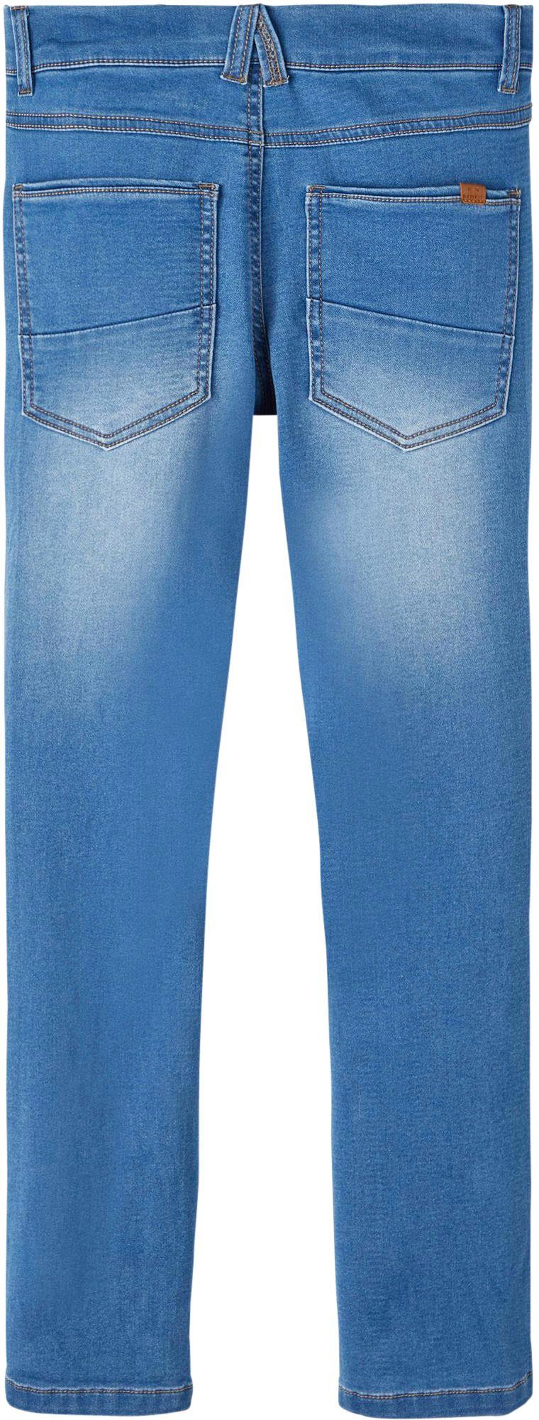 Name It Stretch-Jeans NKMTHEO DNMTHAYER blue denim medium SWE COR1 PANT