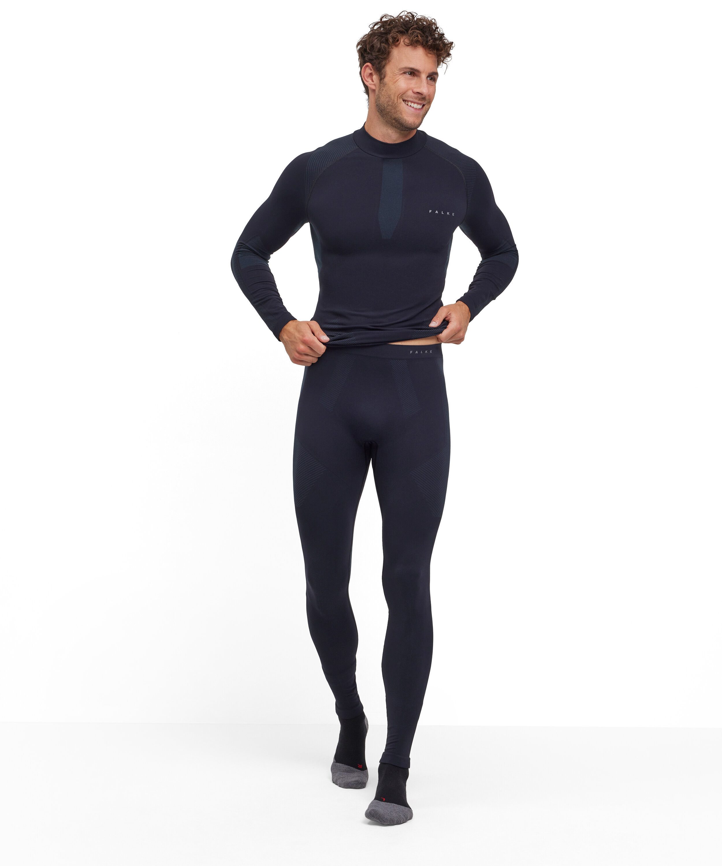 FALKE Thermounterhose Warm (1-St., 1) thermoregulierend für warme bis kalte Temperaturen