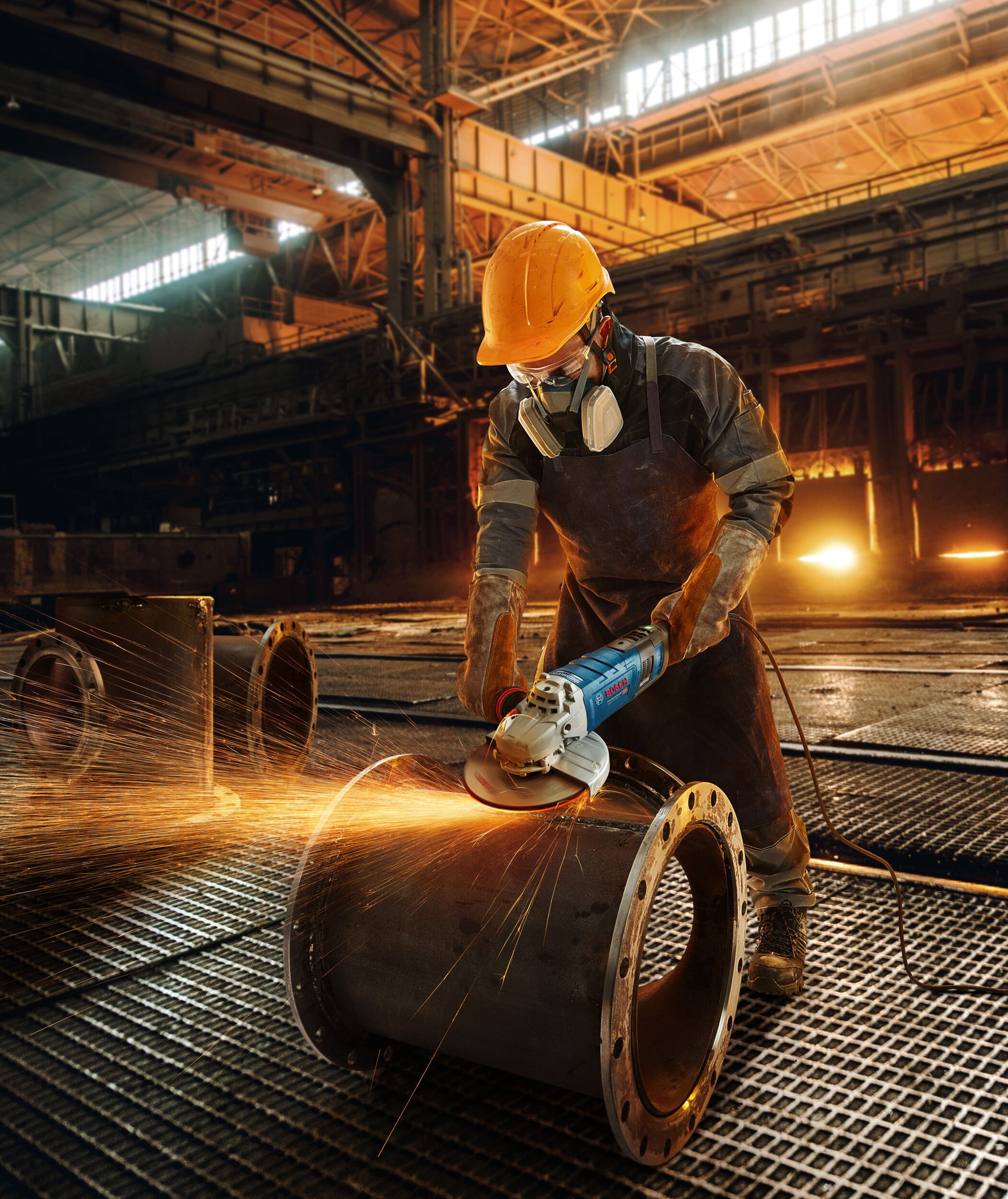 BOSCH Winkelschleifer GWS 30-180 B, Im Karton