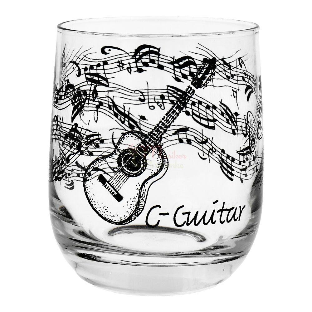 Glas Glas mit verschiedenen Motiven