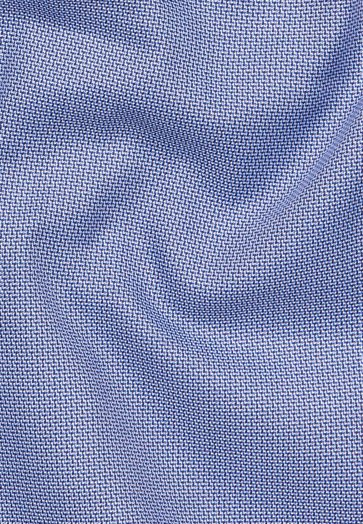 FIT Eterna MODERN Langarmhemd blau