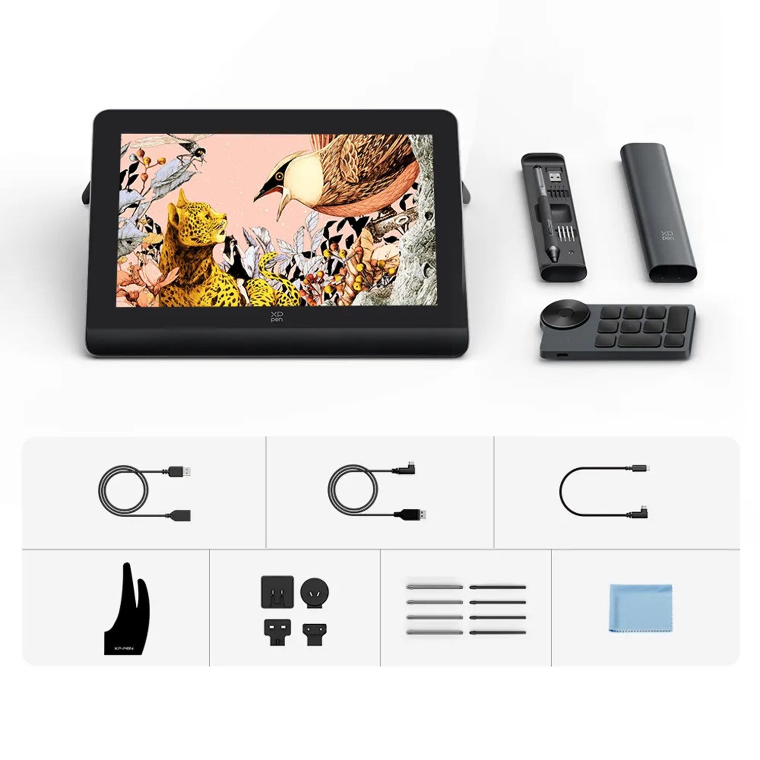 XP-PEN Artist Pro 16 Gen 2 Grafiktablett (16), Zeichentablett