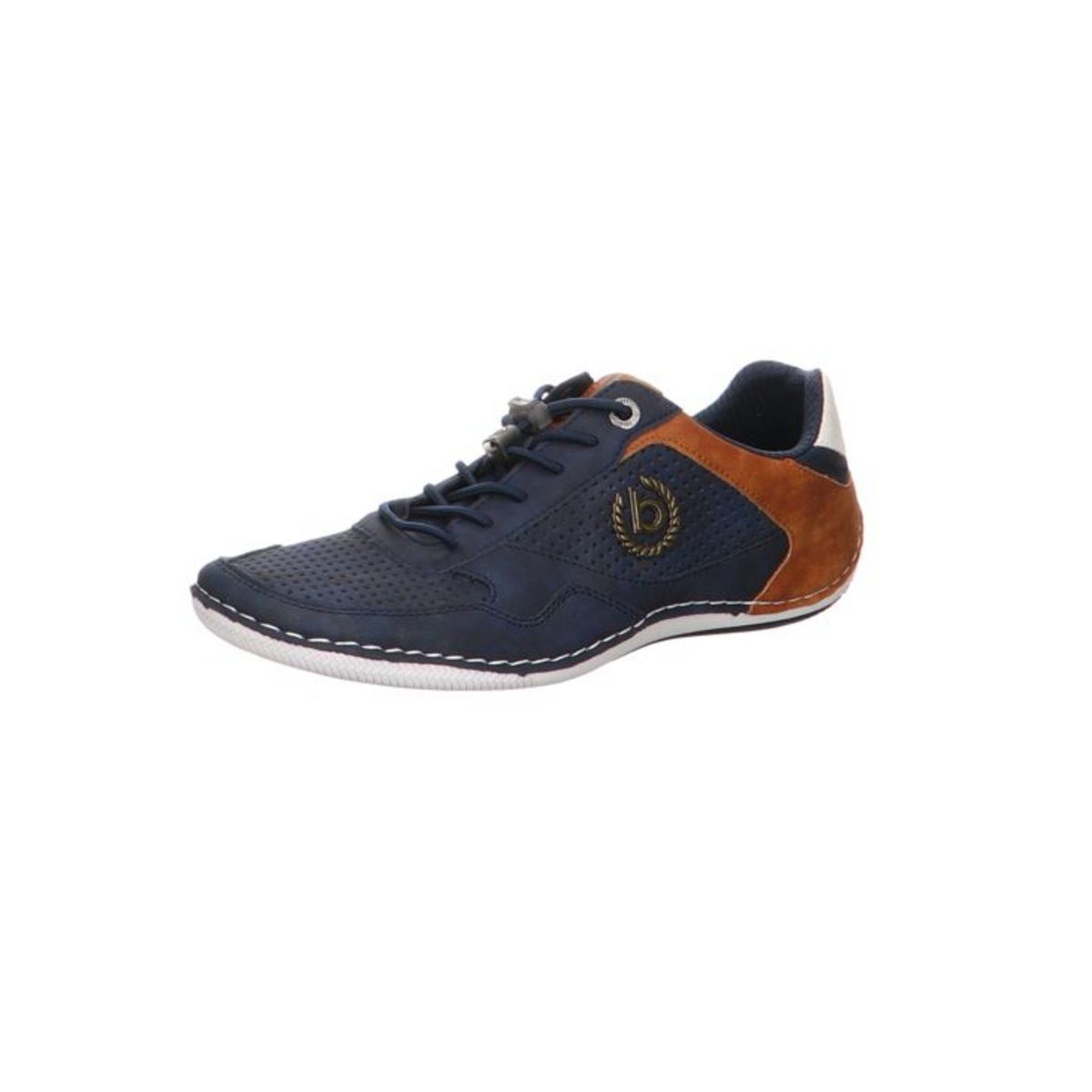 Freizeit Schnürer für Herren in blau Schnürschuh
