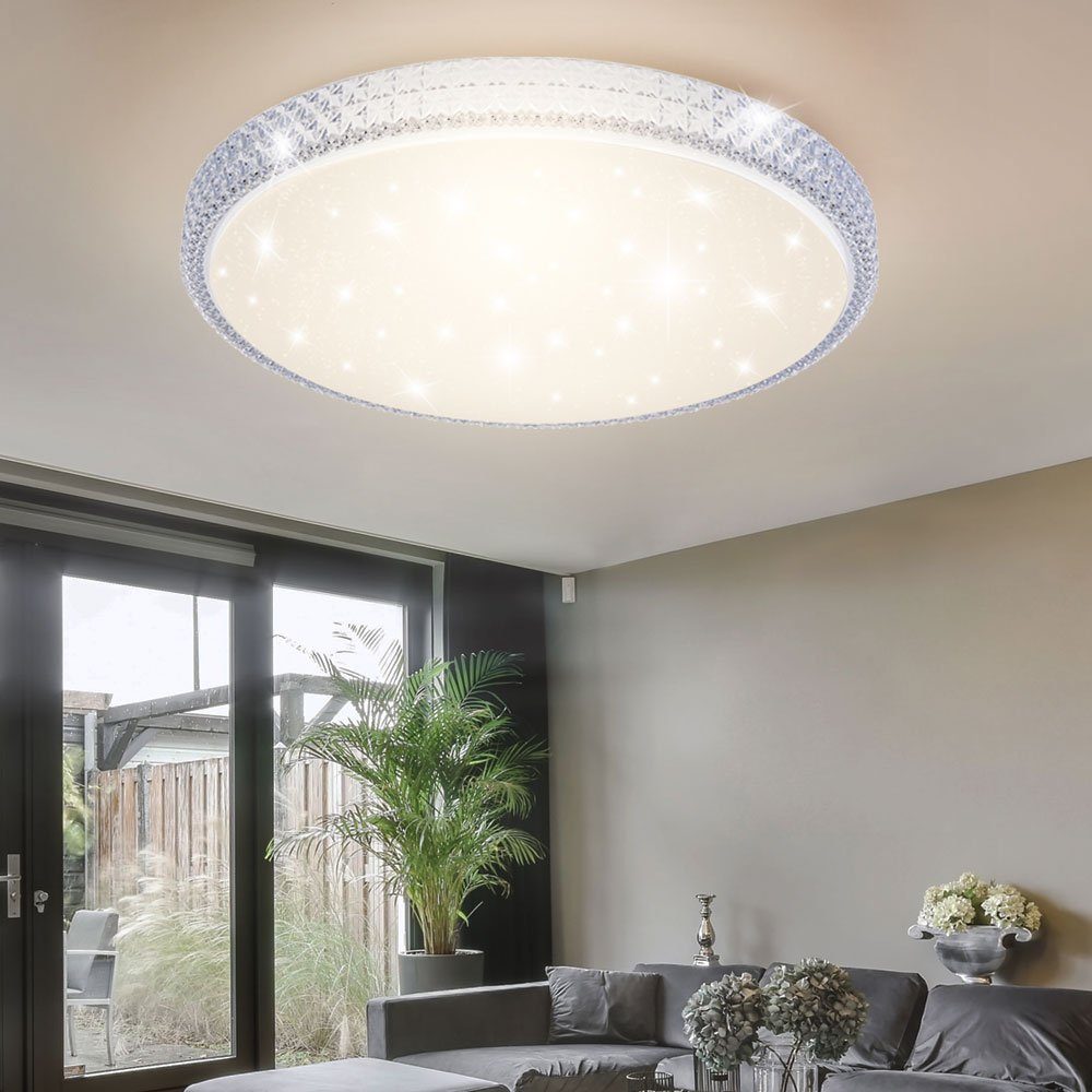 Paul Neuhaus LED Deckenleuchte, LED-Leuchtmittel fest verbaut, Kaltweiß, Wa günstig online kaufen