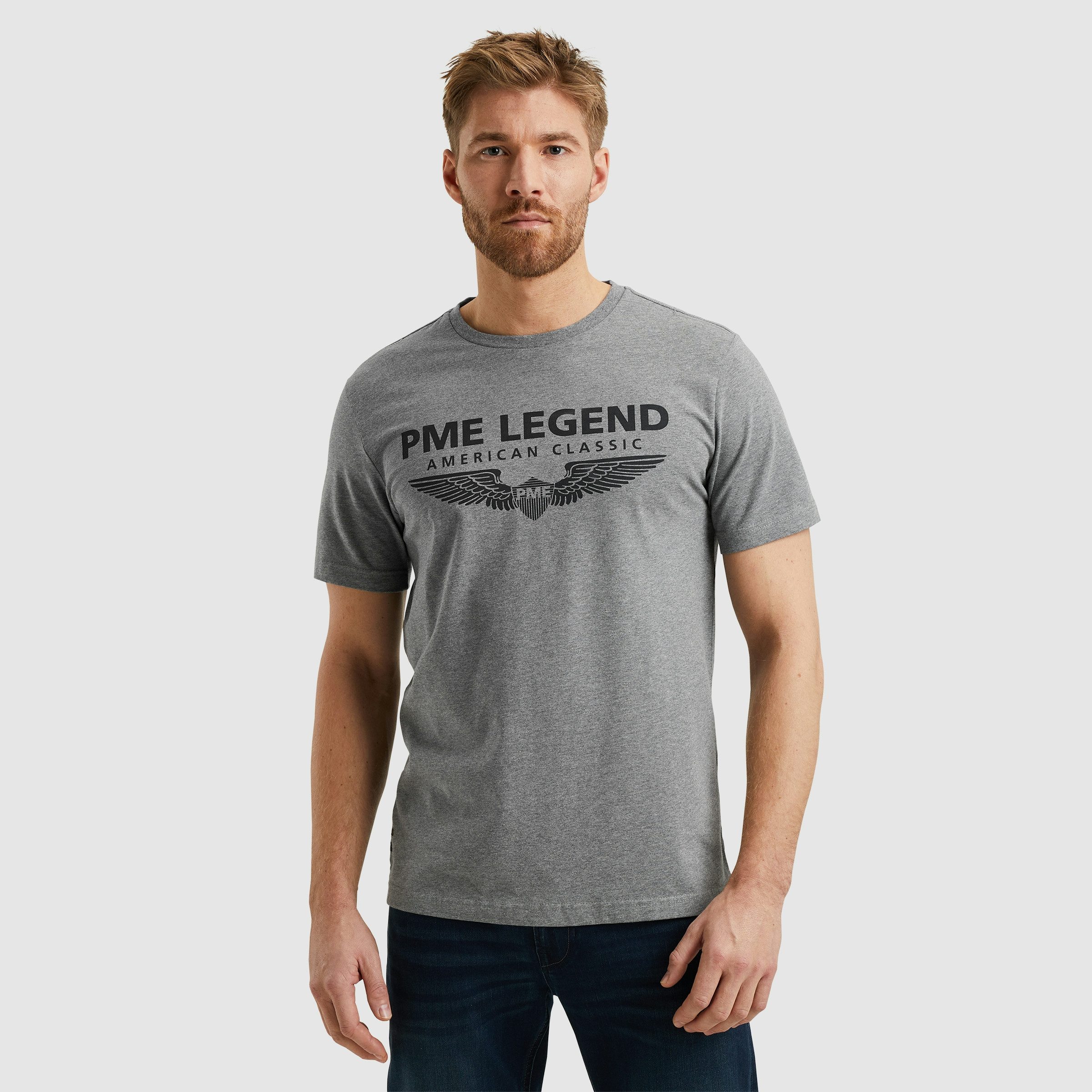 PME LEGEND T-Shirt, klassischer Rundhalsausschnitt