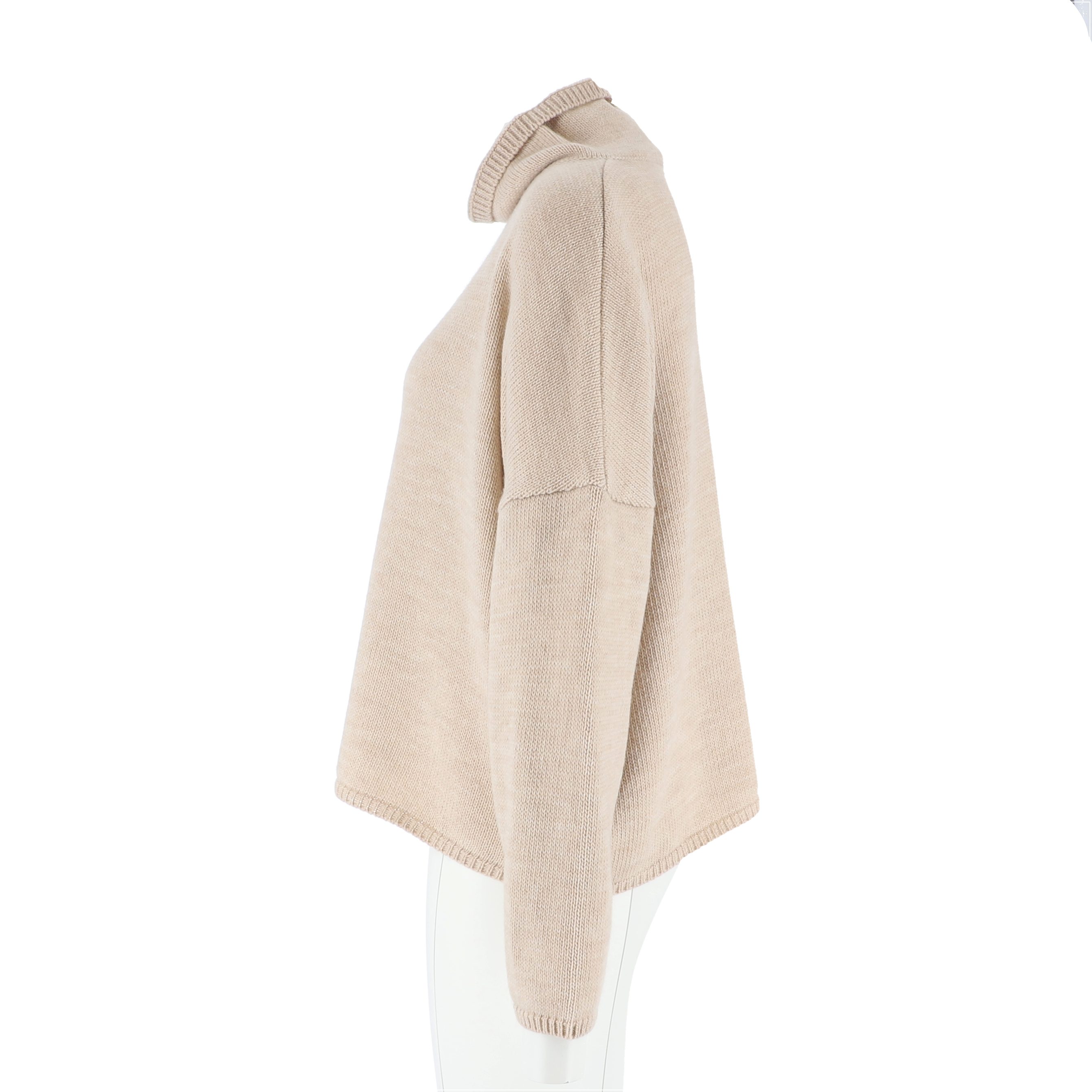 halsüberkopf Accessoires Strickpullover Rollkragenpullover mit Wolle günstig online kaufen