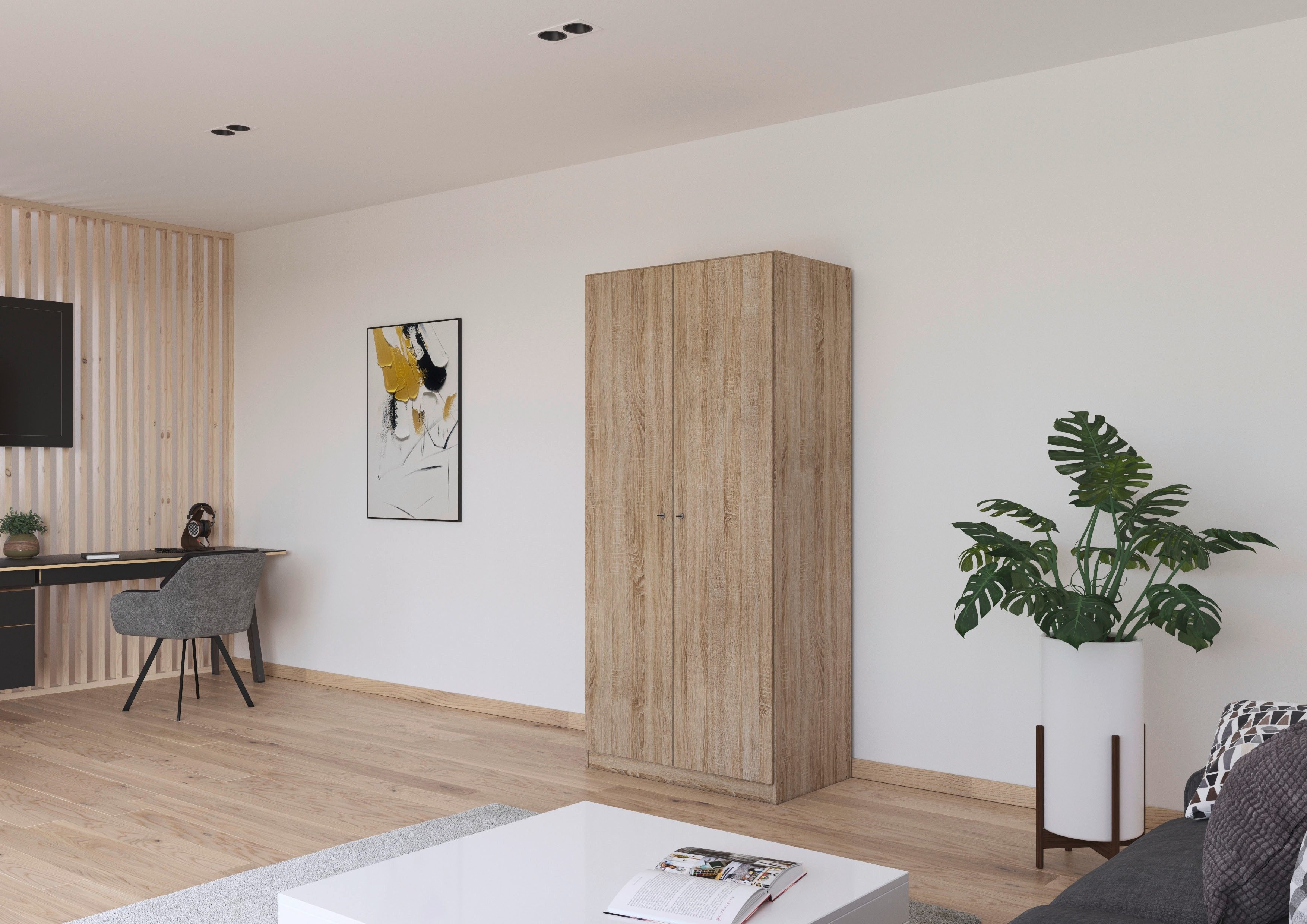 rauch Kleiderschrank Schrank Garderobe Garderobenschrank Putzschrank Wäsche günstig online kaufen