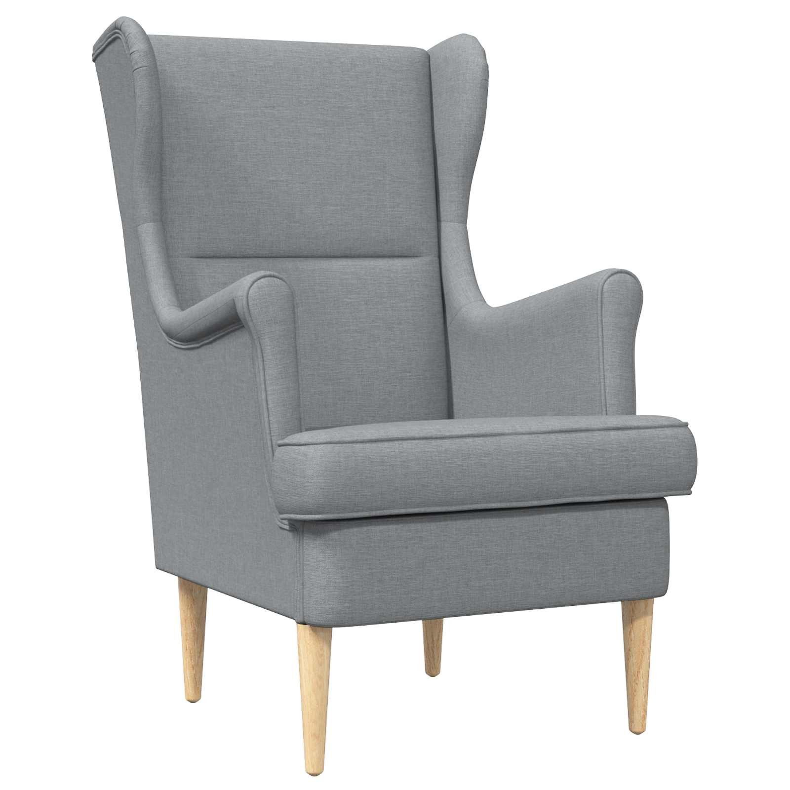 vidaXL Sessel 65 x 79 x 100 cm Sessel Ohrensessel Relaxsessel Wohnzimmer Vintage Hel