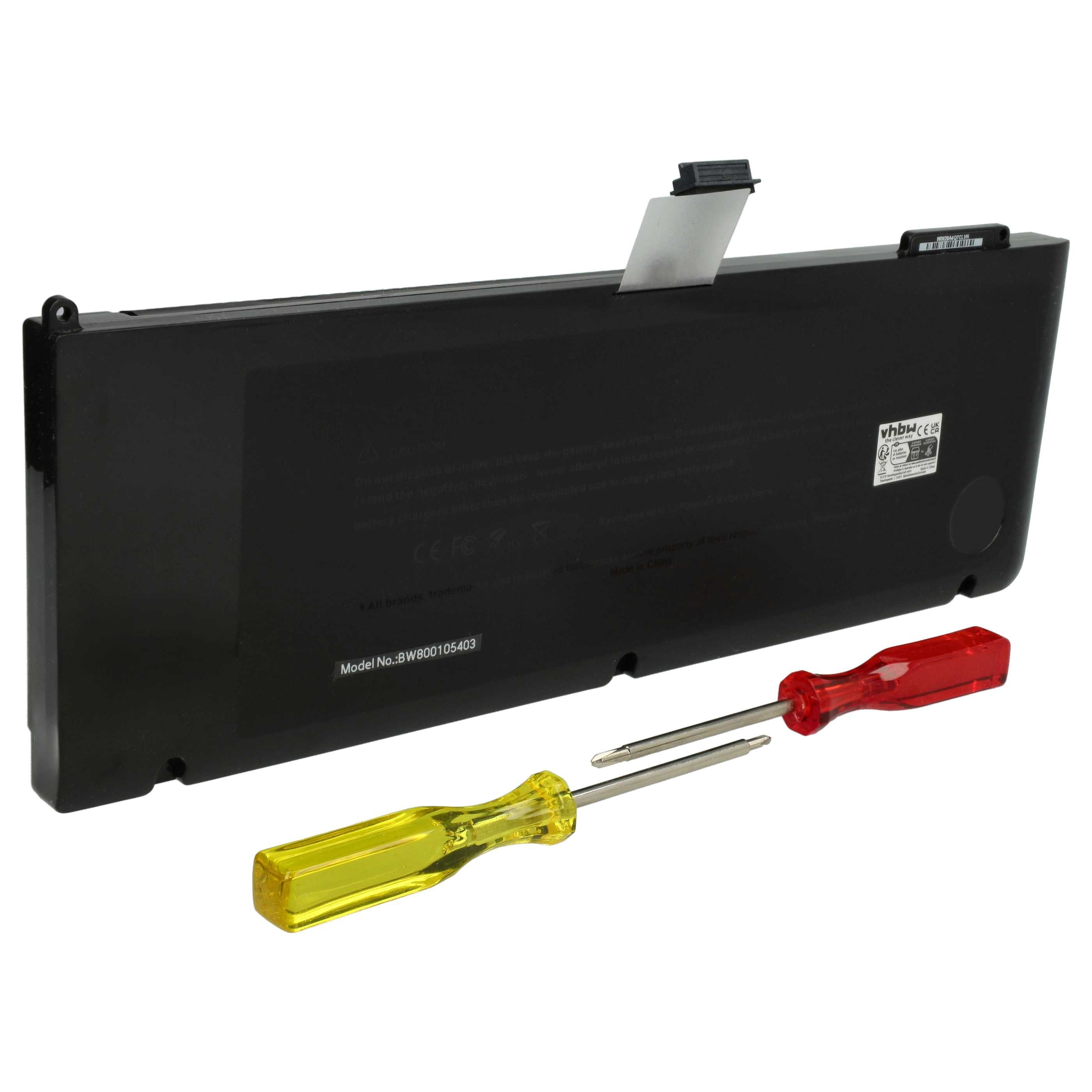 vhbw Akku Ersatz für Apple A1382, 020-7134-01, 020-7134-A, 661-5844 für Laptop-Akku Akku Li-Polymer 7070 mAh (10,95 V, 1 St), Leistungsfähiger Austausch-Akku für Notebook, Wiederaufladbar, Jede