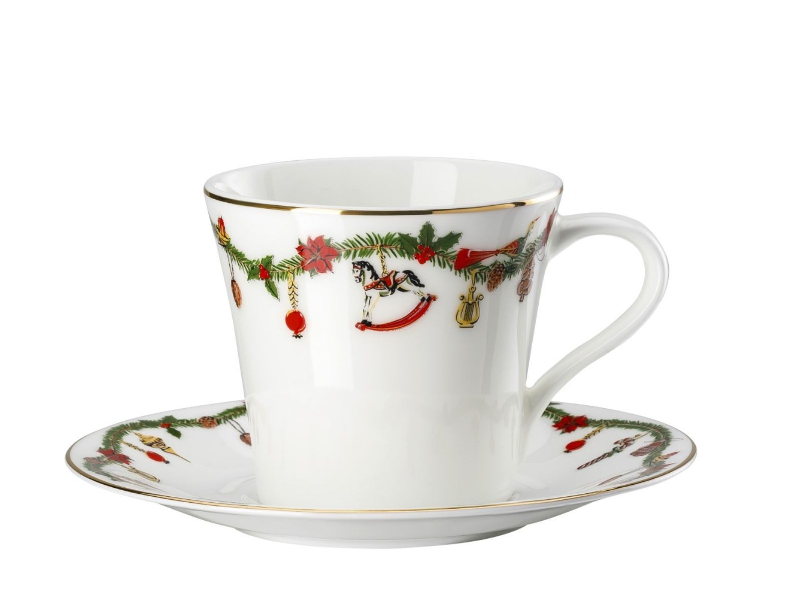 Hutschenreuther Tasse Nora Christmas Kombitasse 2tlg., Bone China