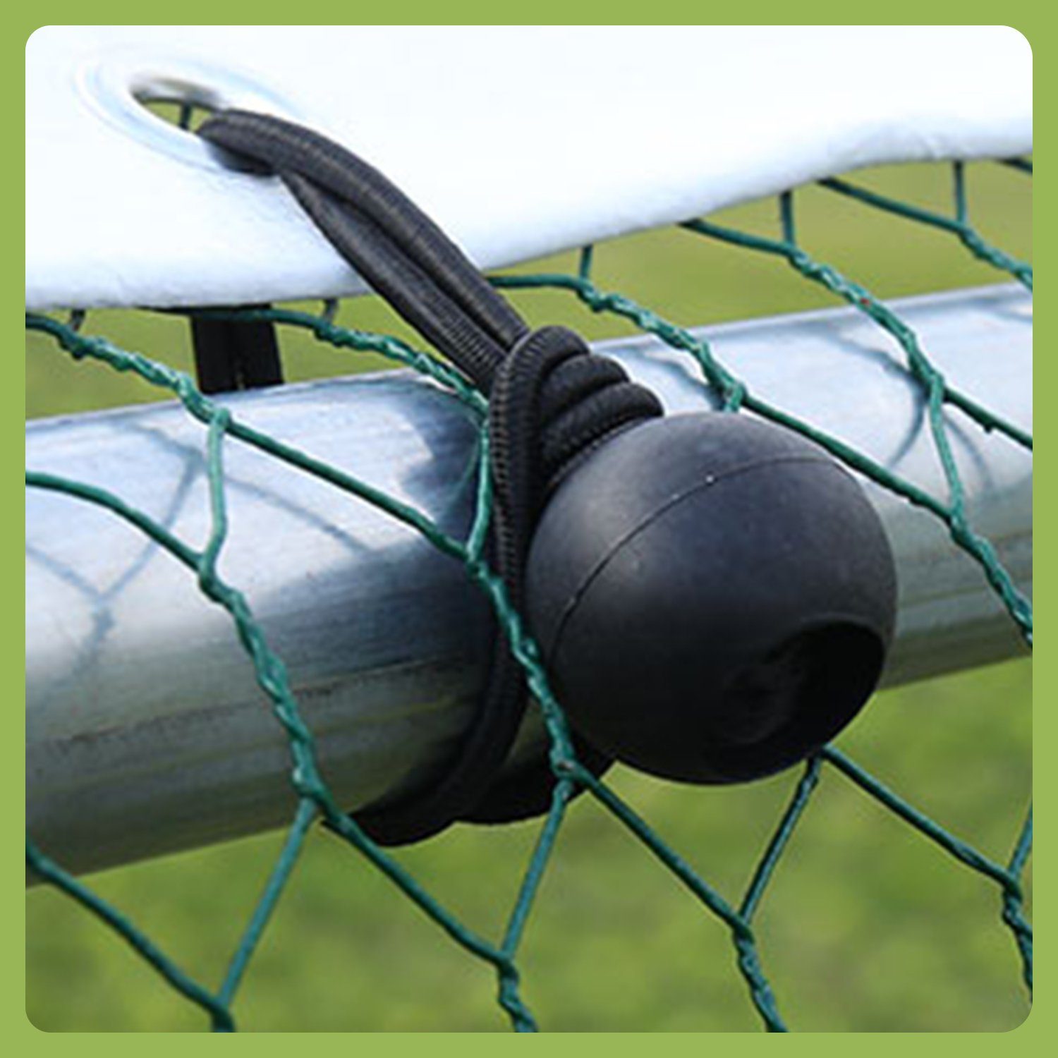 Clanmacy Hühnerstall 3x3x2m Hühnerstall Hühnerhaus Dach Geflügelstall Verzinkter