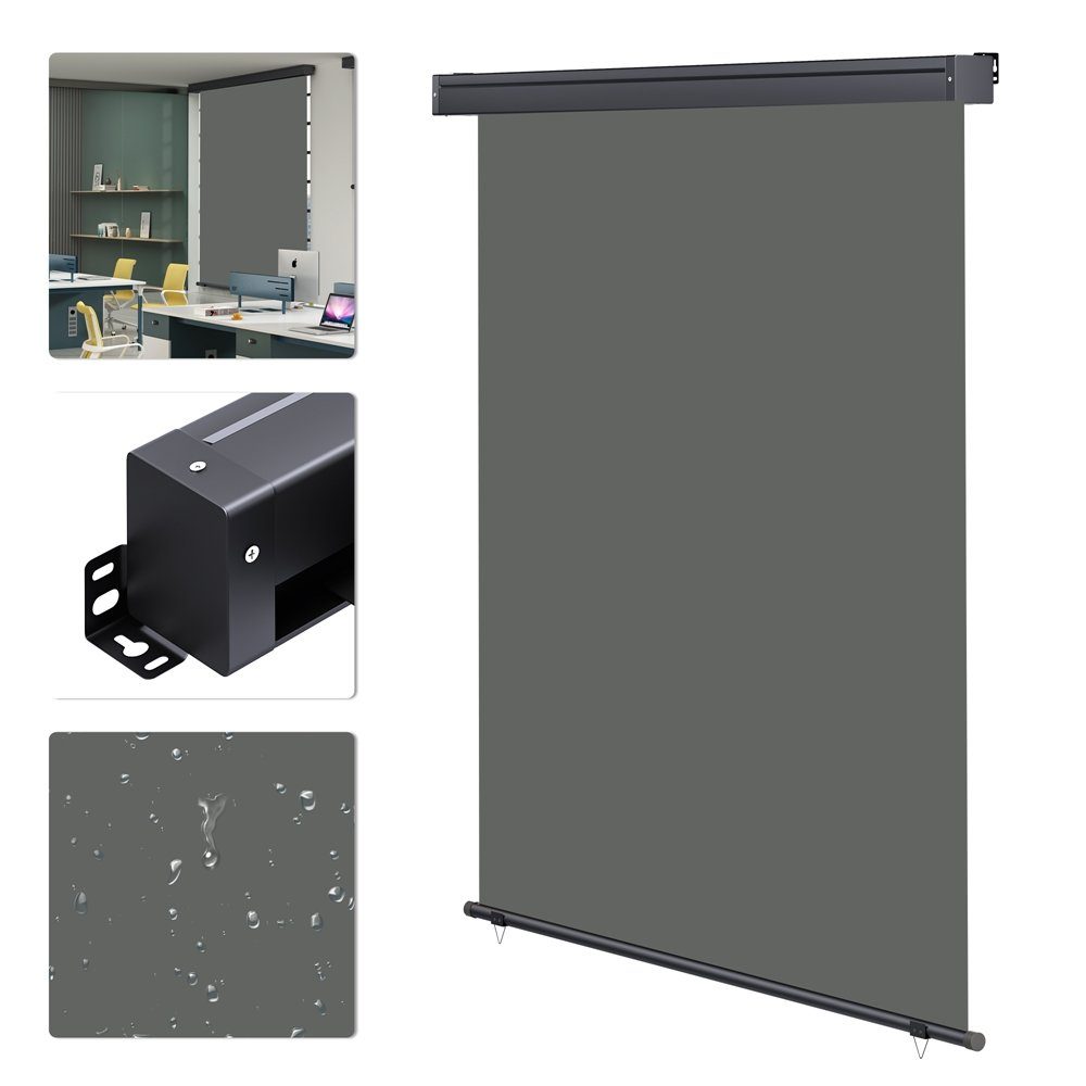 Mucola Senkrechtmarkise Senkrechtmarkise ausziehbar Seitenmarkise Balkonmar günstig online kaufen