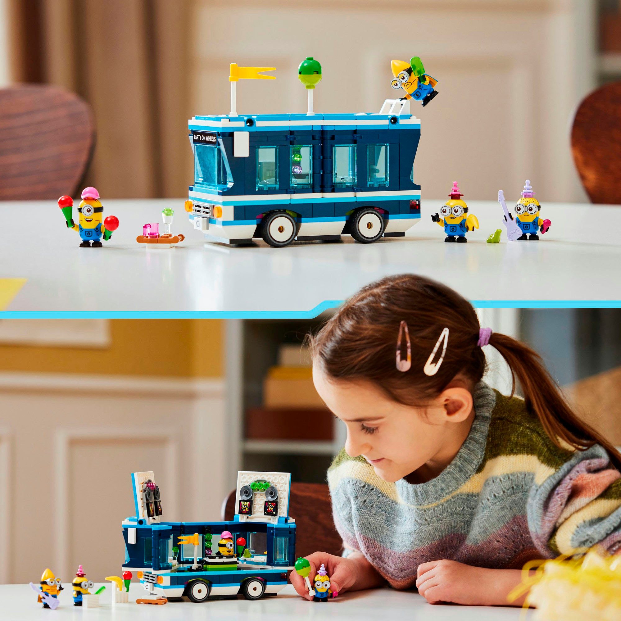 LEGO® Minions und der Party Bus (75581), LEGO Despicable Me Konstruktionssp günstig online kaufen