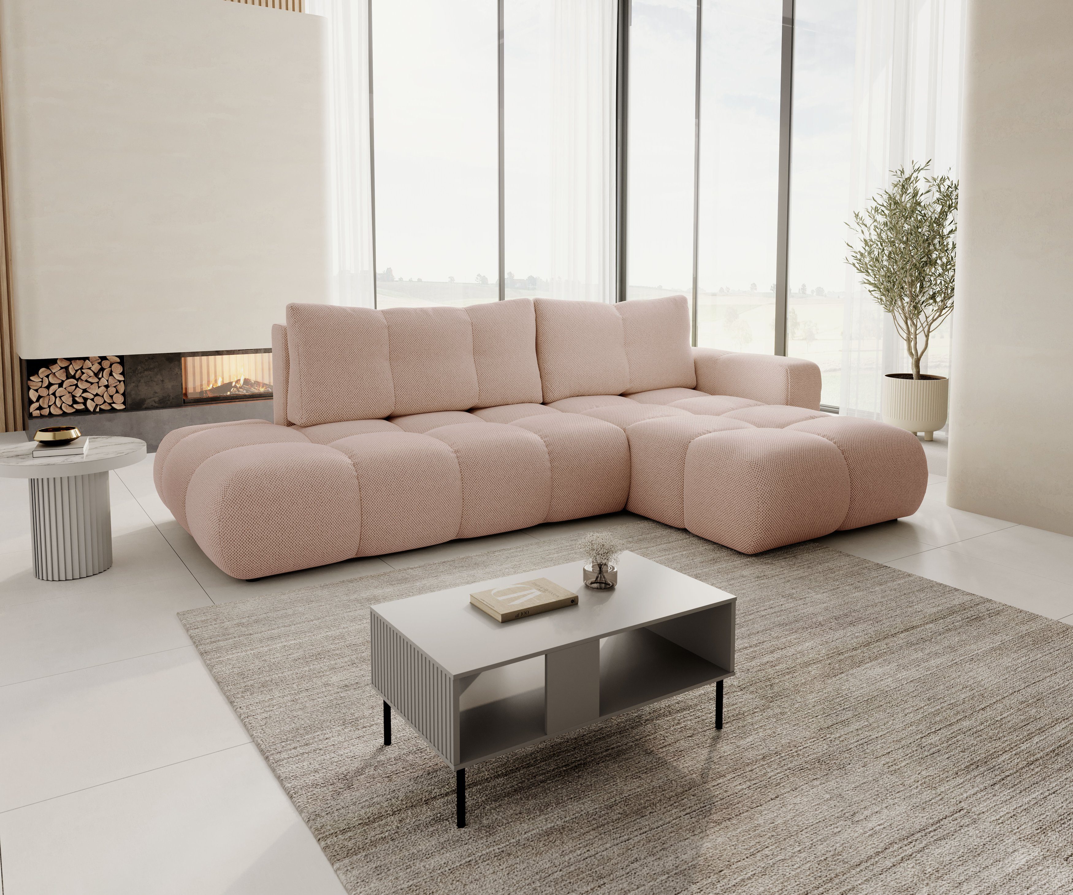 MOEBLO Ecksofa Sohan, L-förmige Wohnlandschaft mit günstig online kaufen