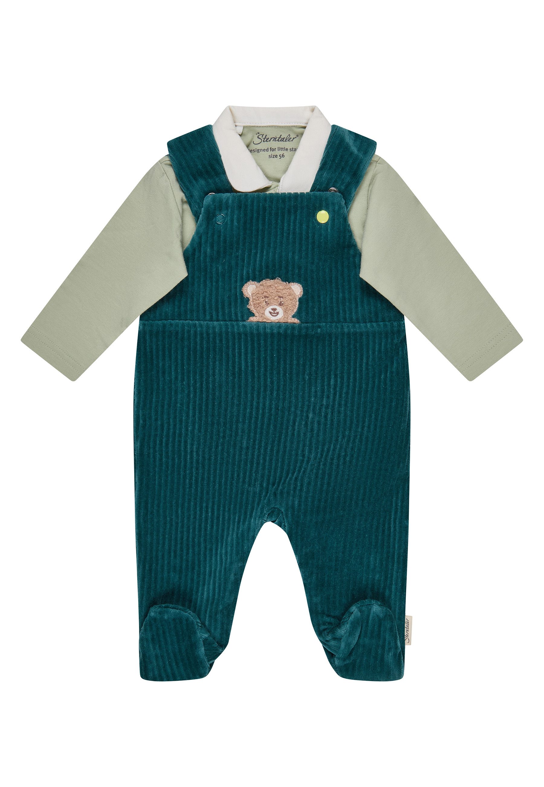Sterntaler® Strampler Strampler Set Bär (2-tlg., Set)
